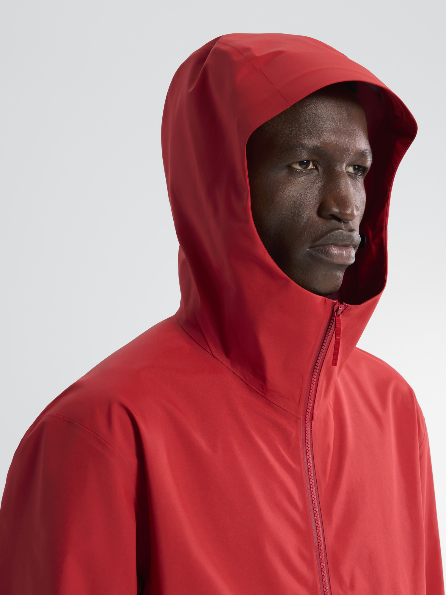 Arris Jacket Carmine Detail 2