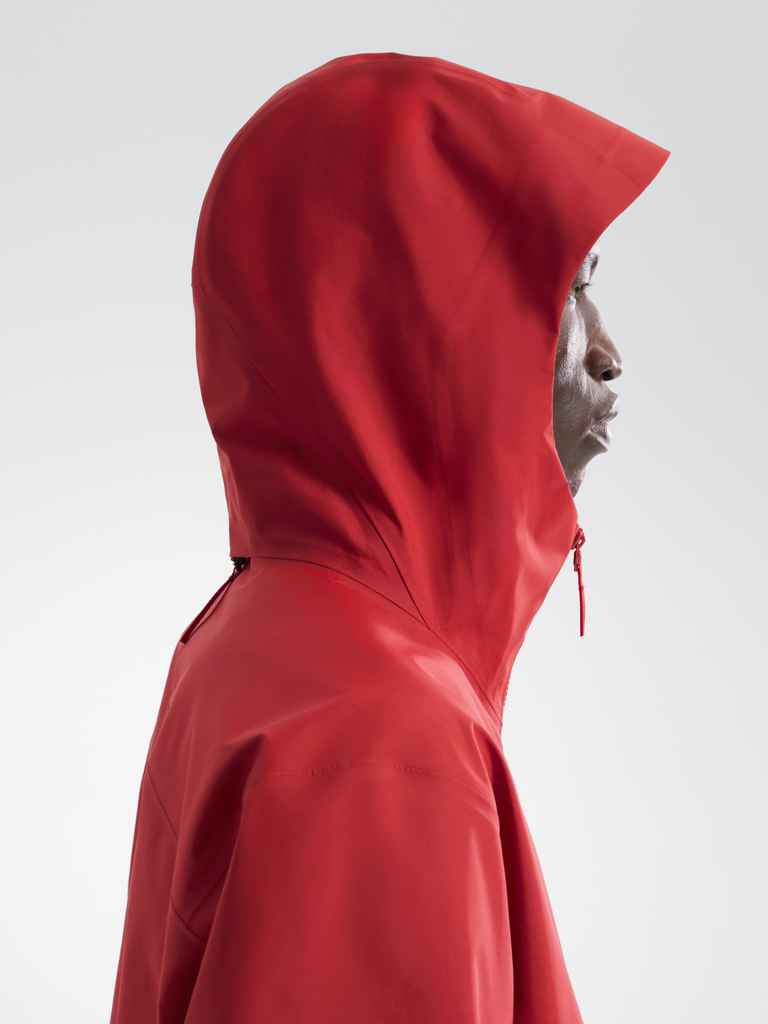 Arris Jacket Carmine Detail 3