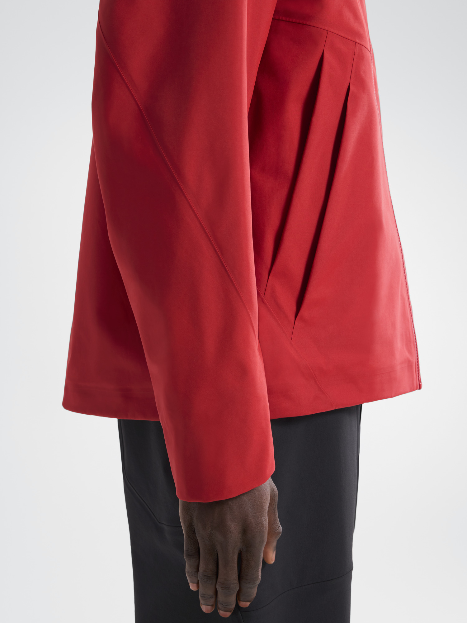 Arris Jacket Carmine Detail 4