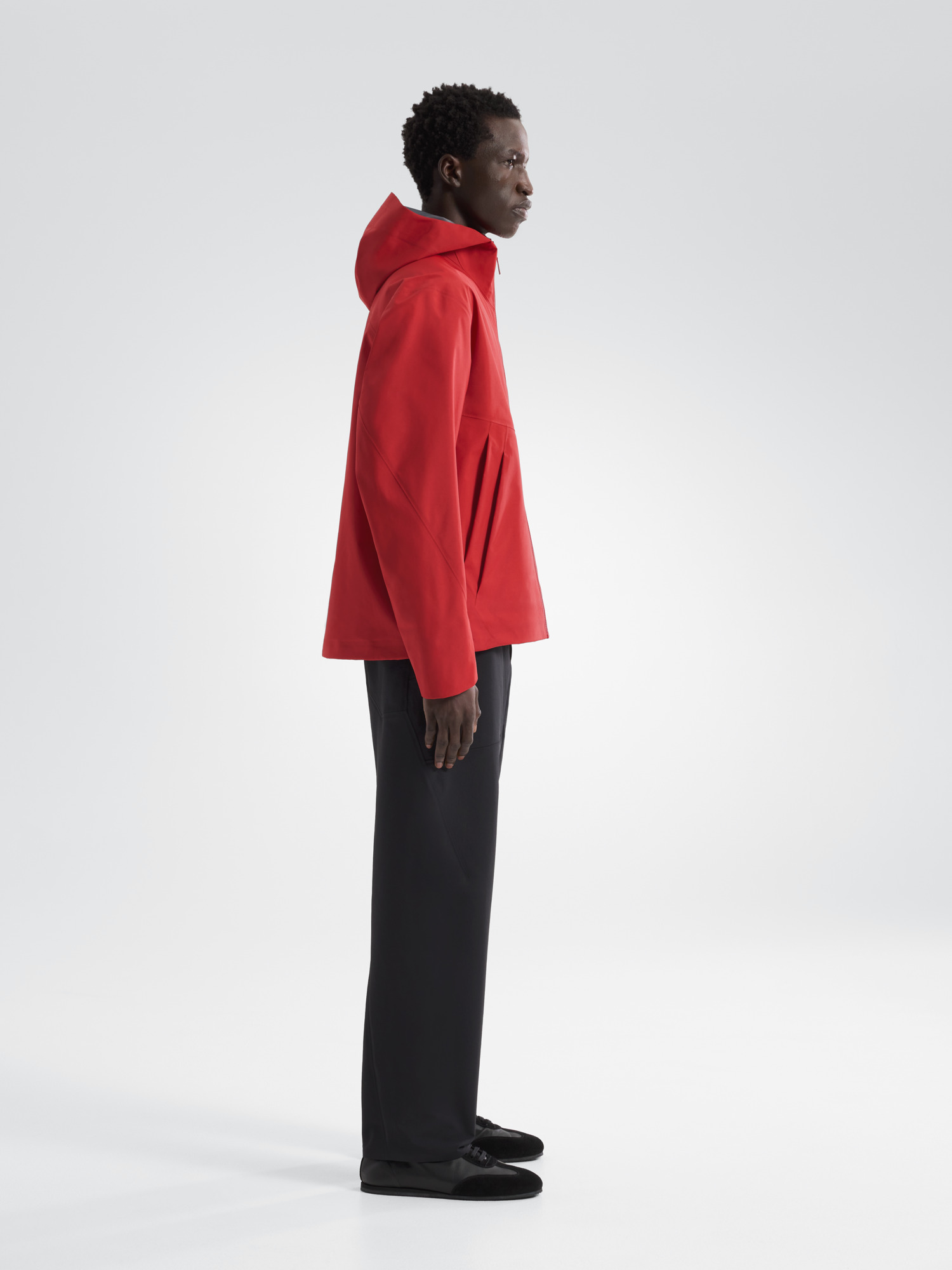 Arris Jacket Carmine Side View