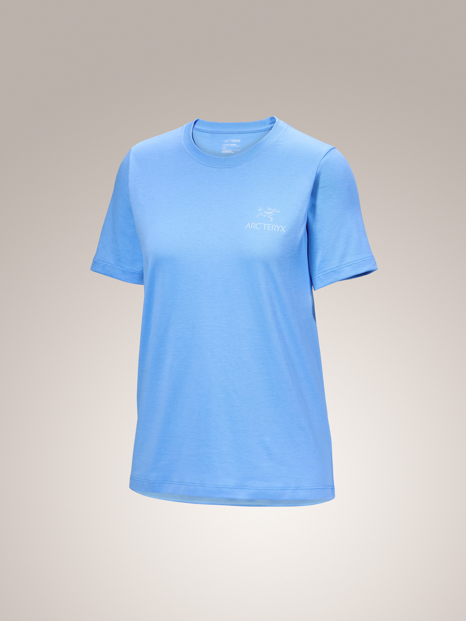 Kragg SL Cotton Emblem Crew Shirt SS Women's Glacial 