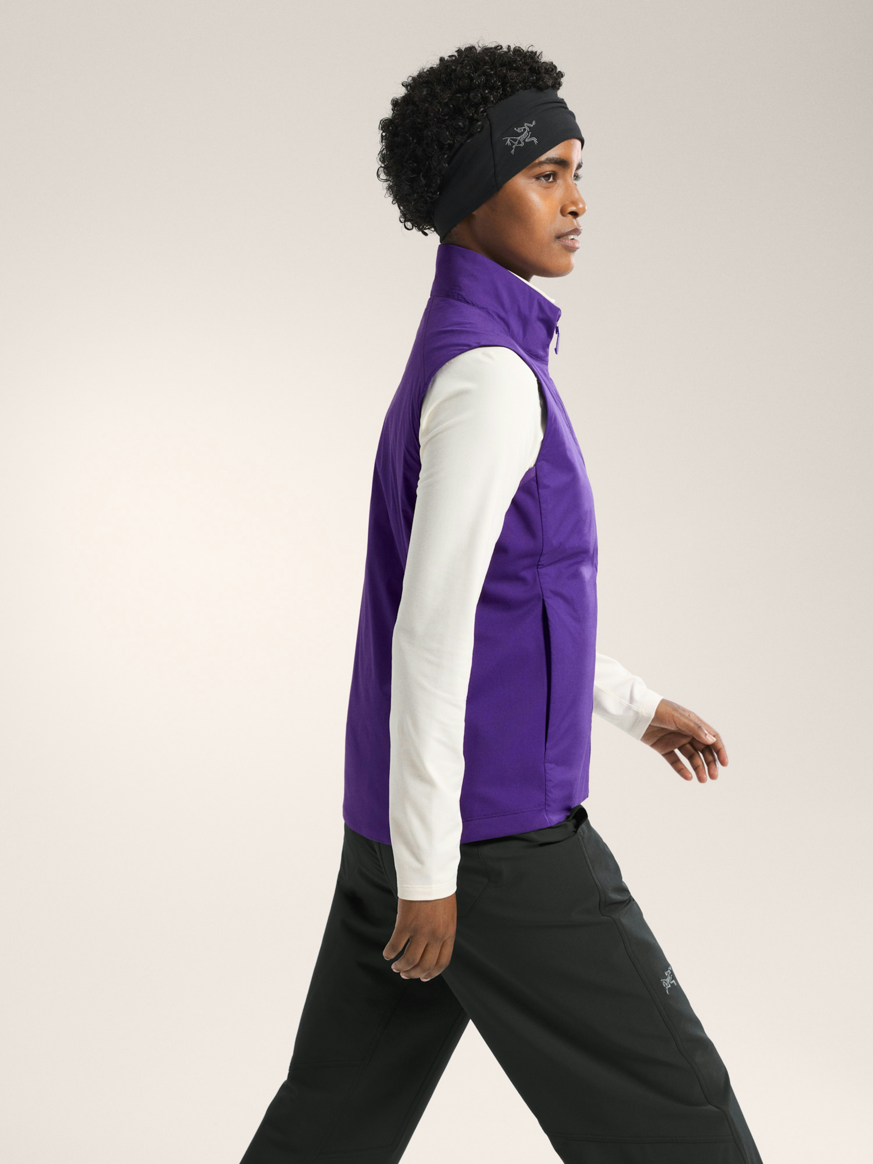 Atom Vest Women's Azalea Side View