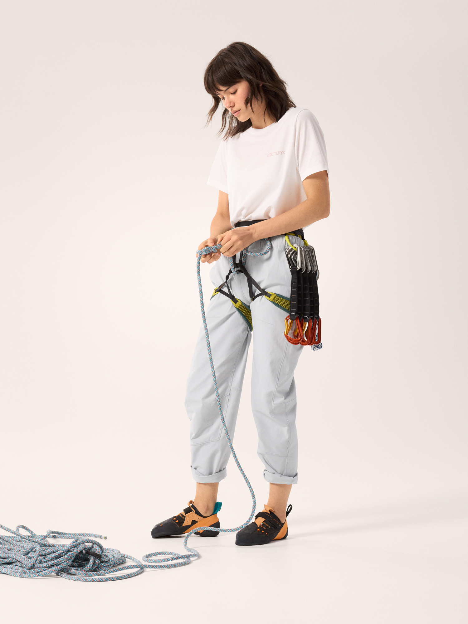 Kragg Cotton Pant Women's Solitude Full Body