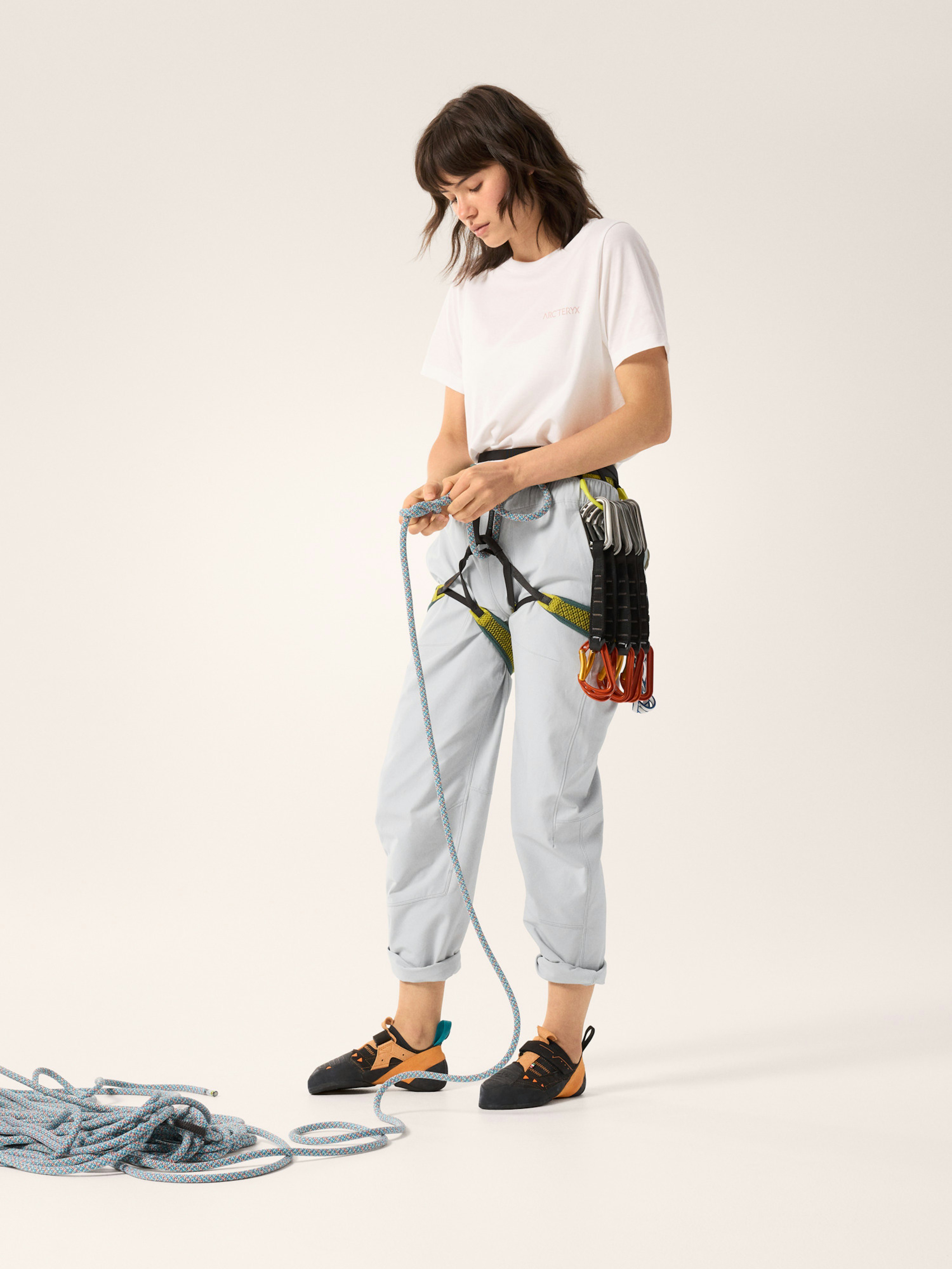 Kragg Cotton Pant Women's Solitude Full Body