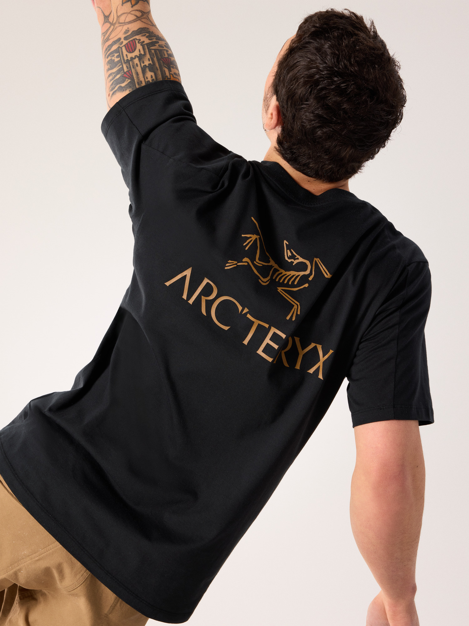 【ARC`TERYX】 KRAGG SUPIMA COTTON BIRD WORD SS M ARC'TERYX / Kragg SL Cotton Bird Word SS M - W/
