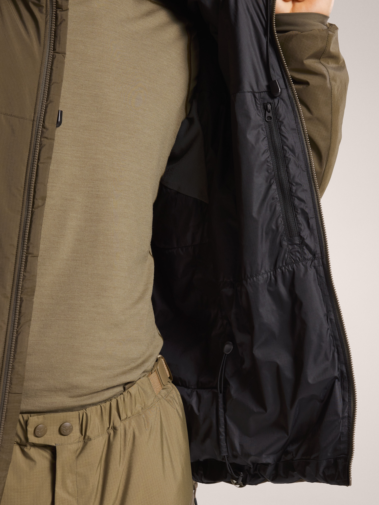 Cold WX Hoody LT Gen 2.1 Ranger Green Detail 1