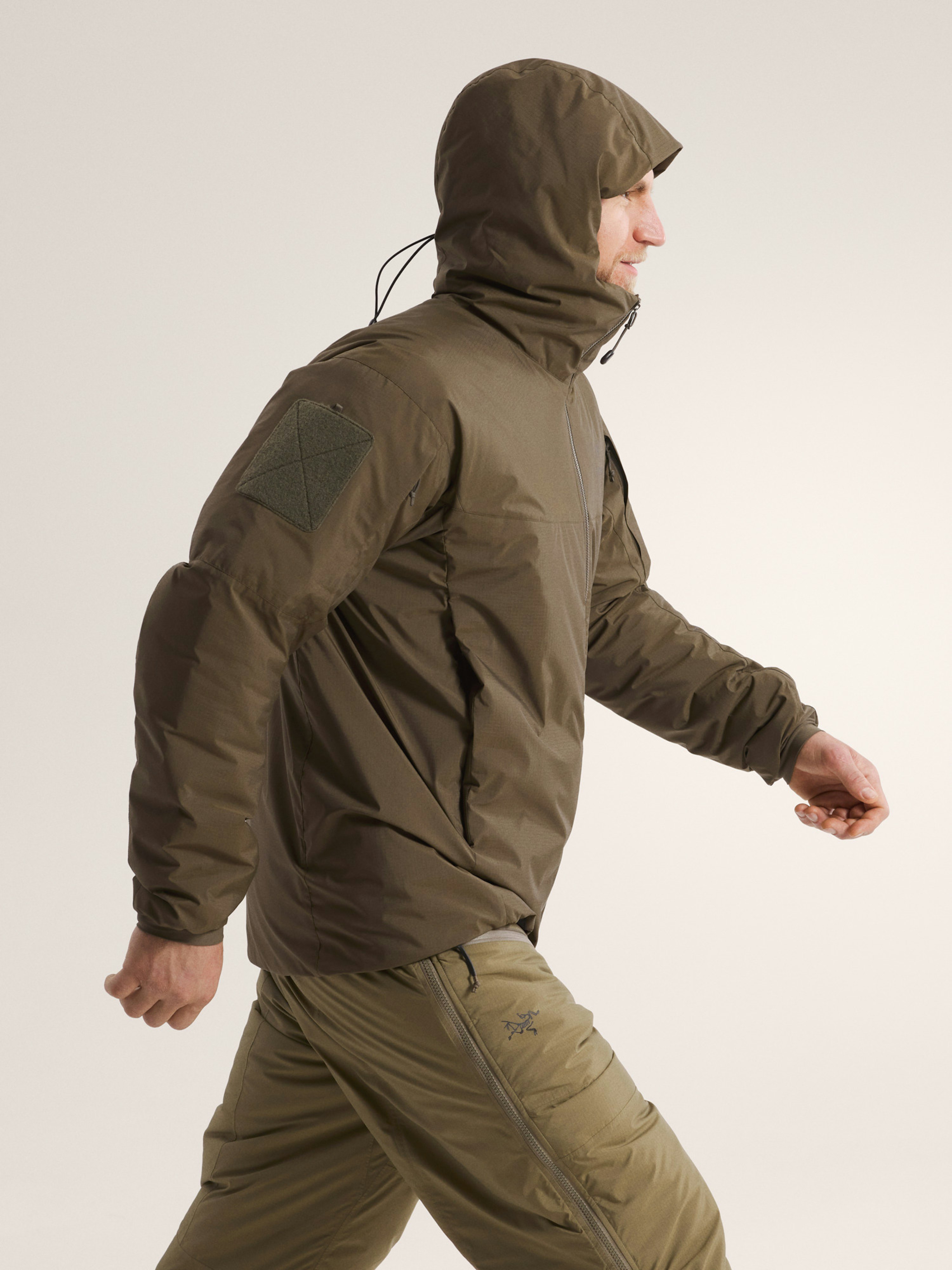 Cold WX Hoody LT Gen 2.1 Ranger Green Side View
