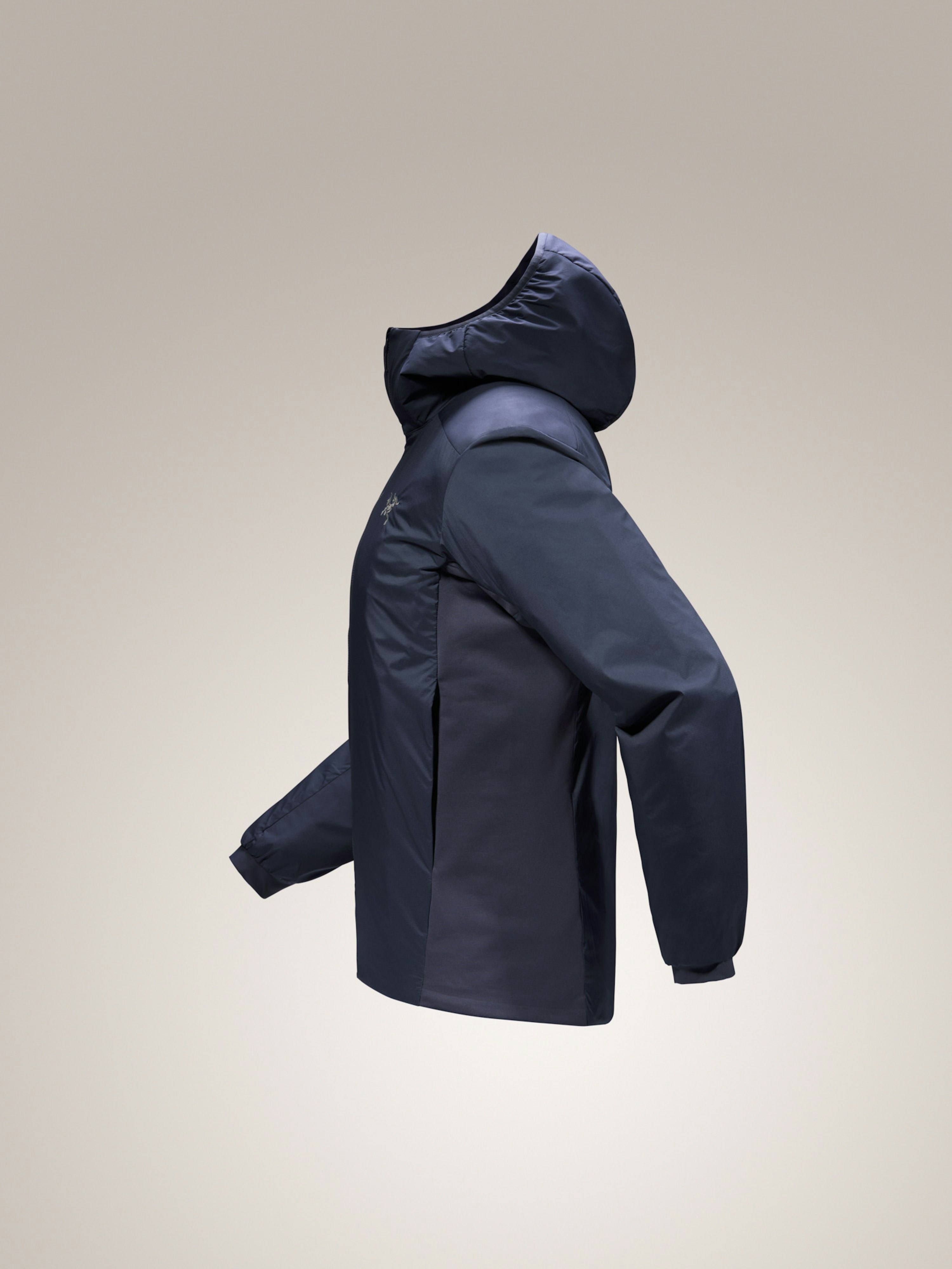 Atom Hoody Black Sapphire Profile