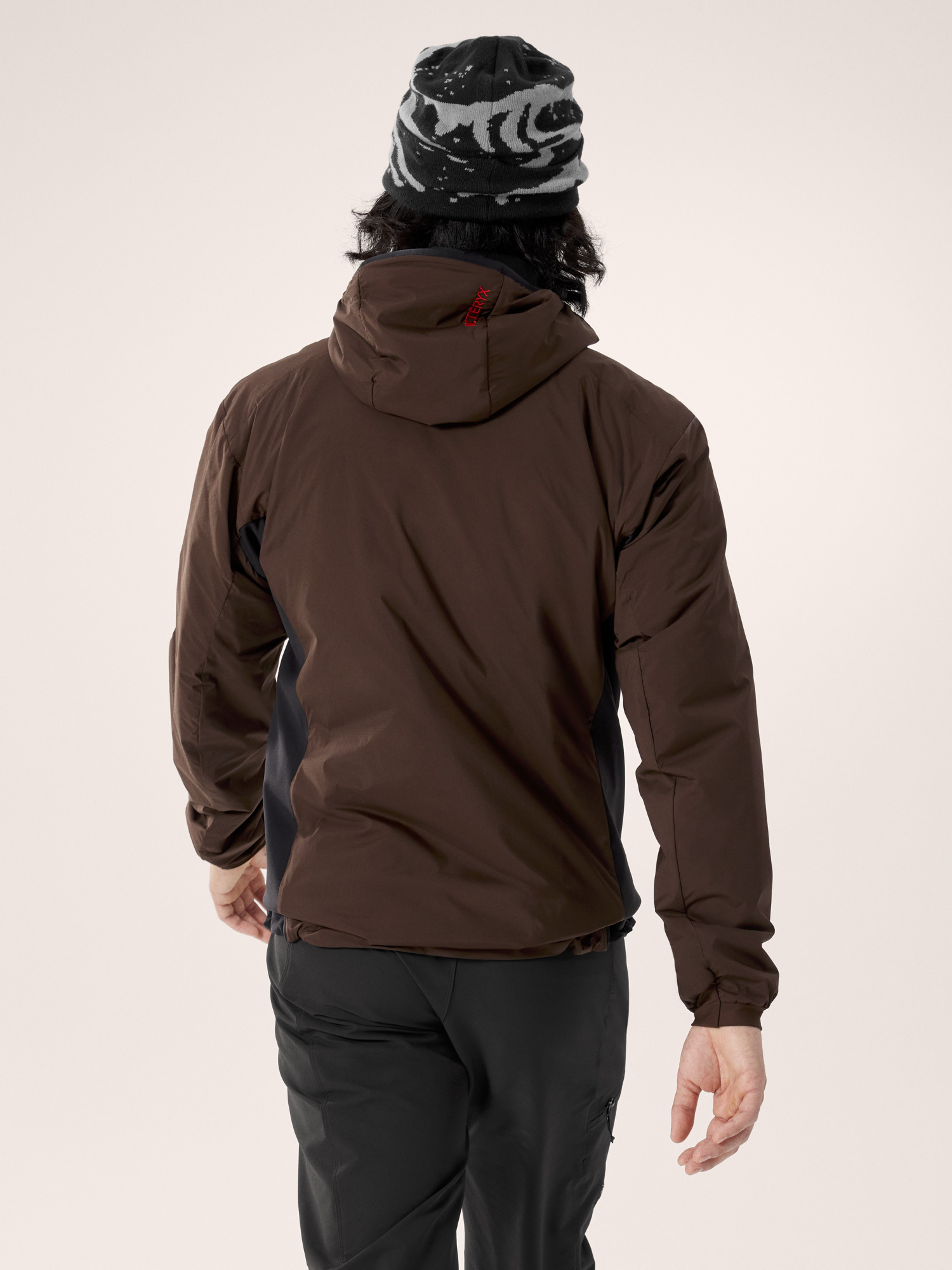 Atom Hoody Carob / Blk / Dynasty Back View
