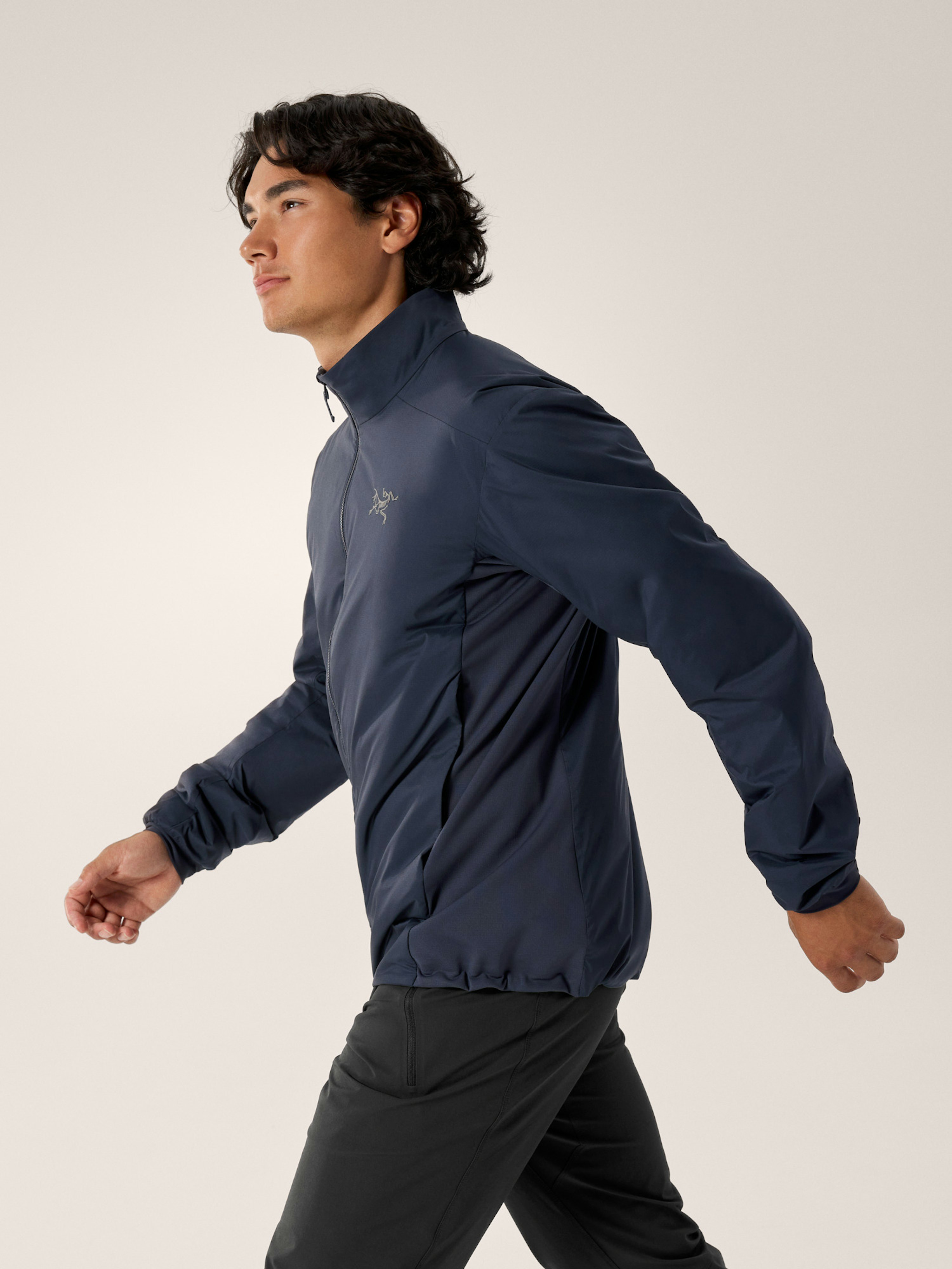 Atom Jacket Black Sapphire Side View
