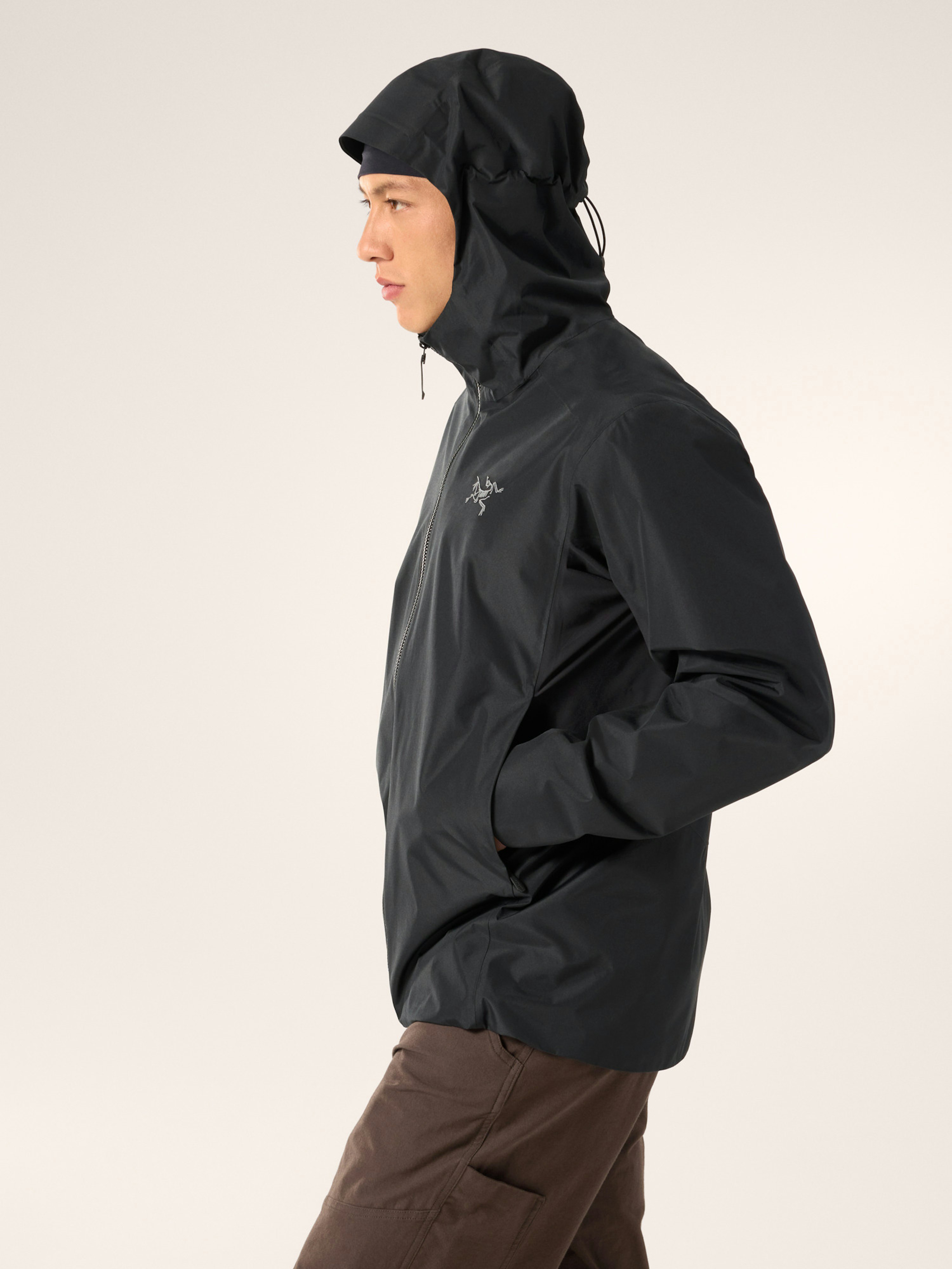 Solano Hoody Black Side View