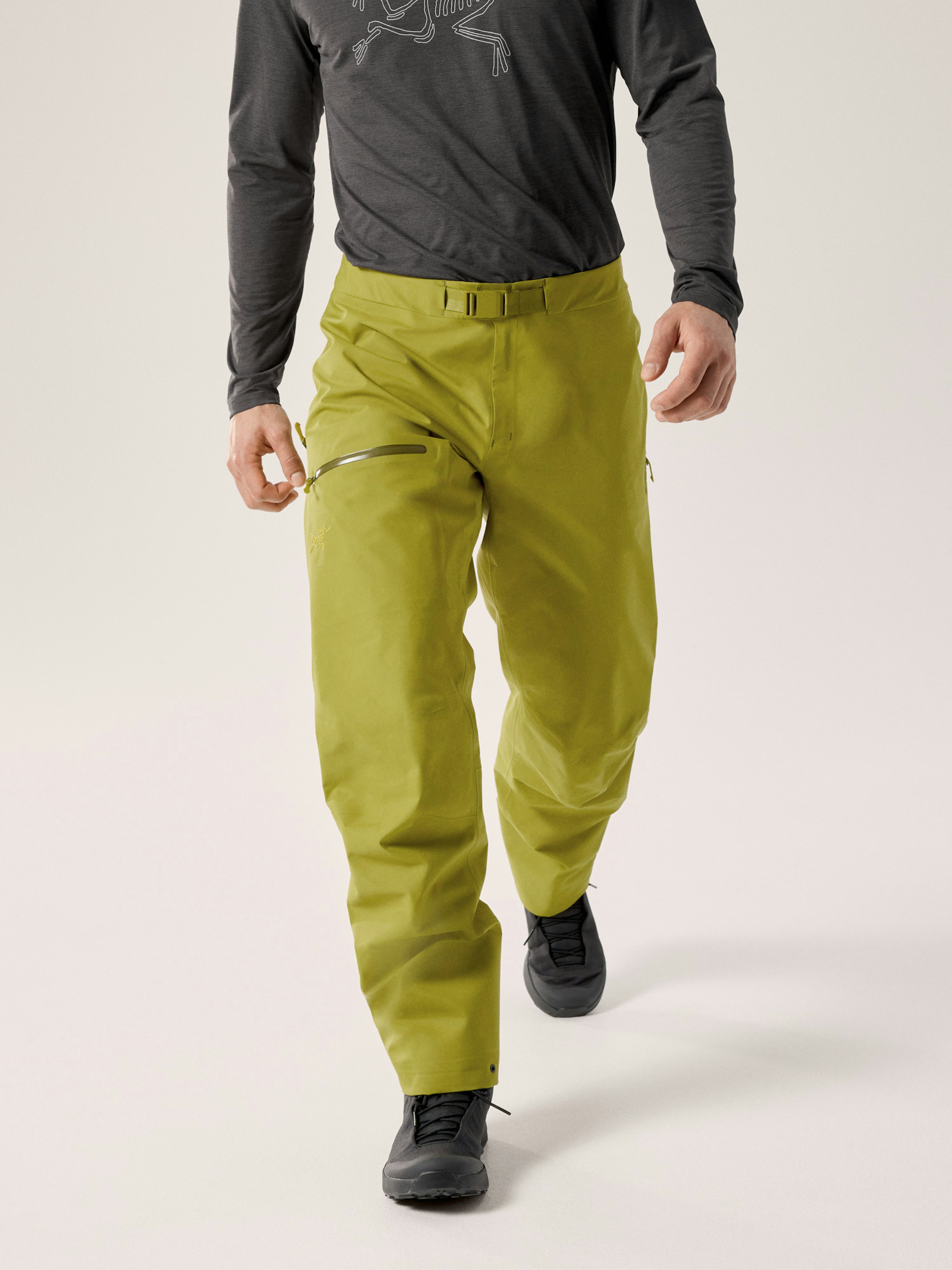 Beta Pant Olive Moss Front View