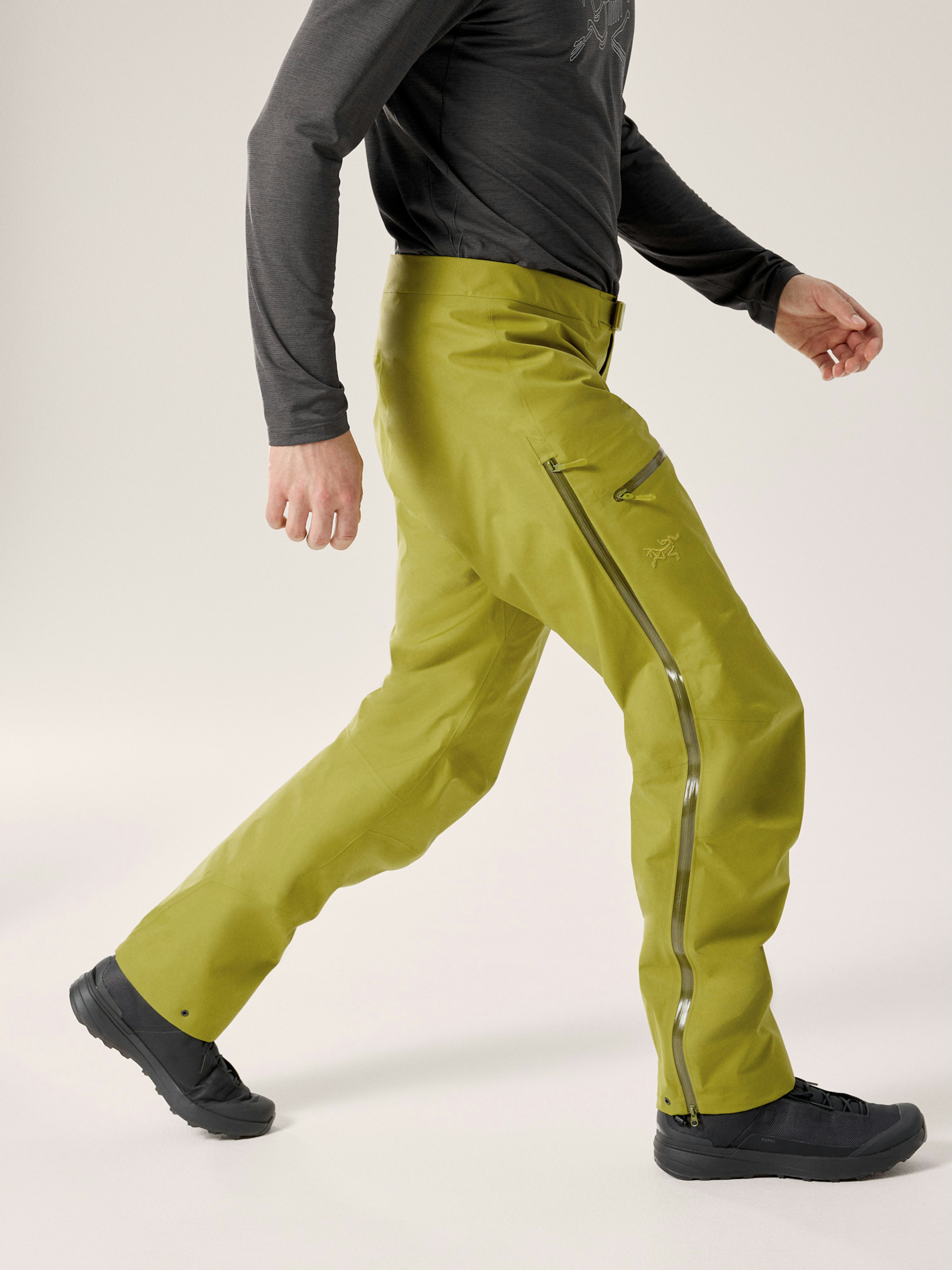 Beta Pant Olive Moss Side View
