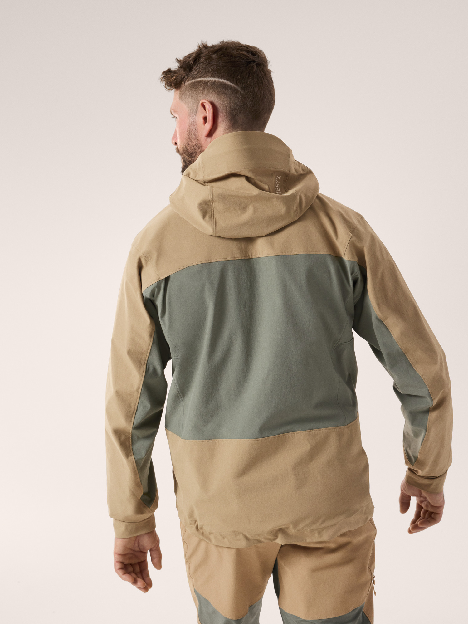 Serratus Hoody Canvas / Forage Back View