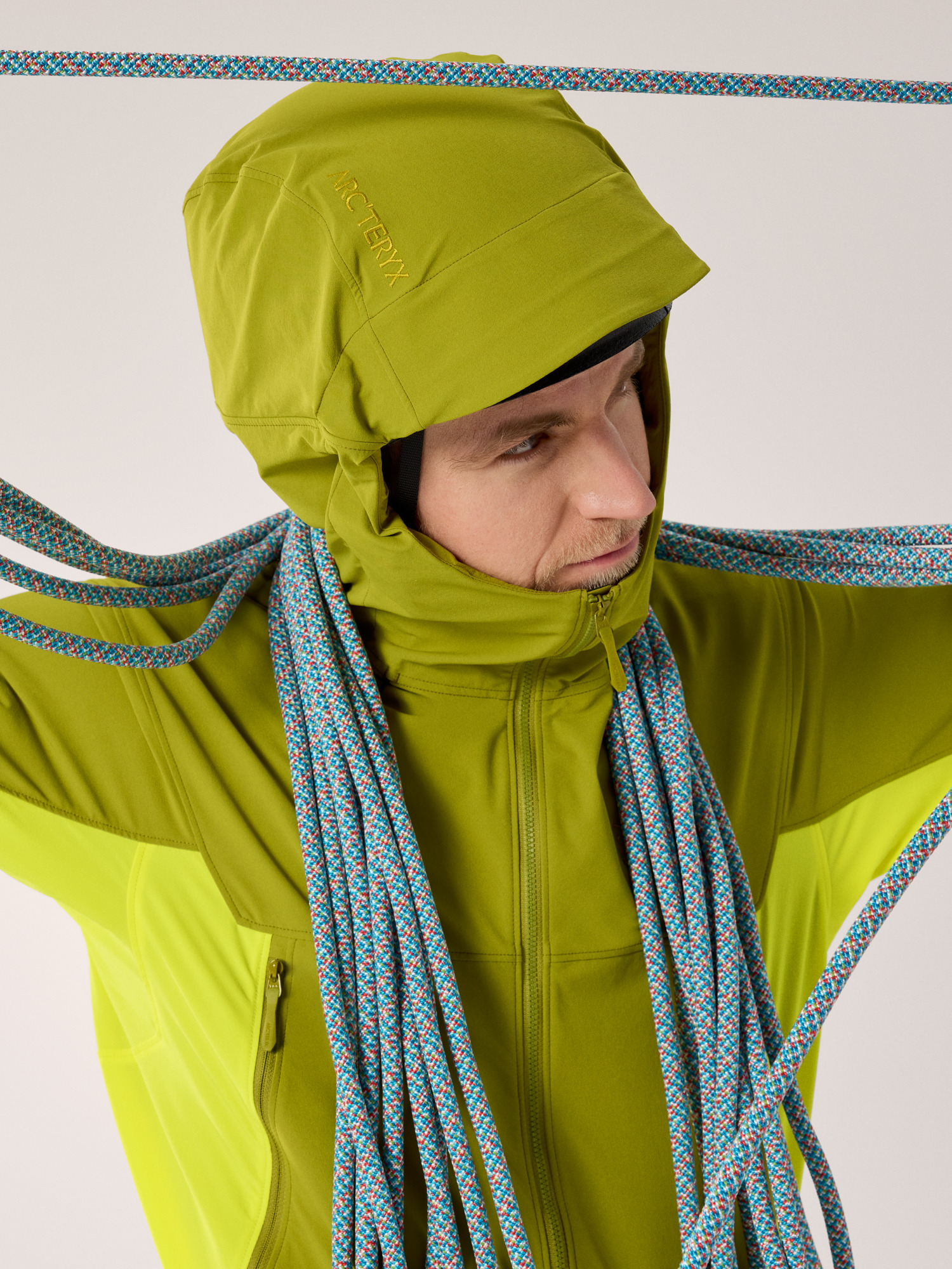 Serratus Hoody Olive Moss / Euphoria Hood