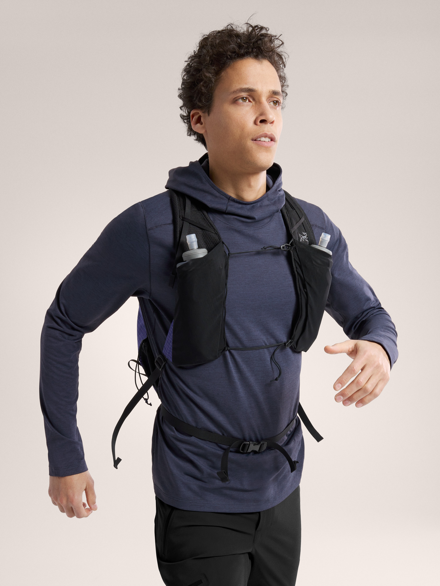 Cormac Hoody Black Sapphire Heather Hover