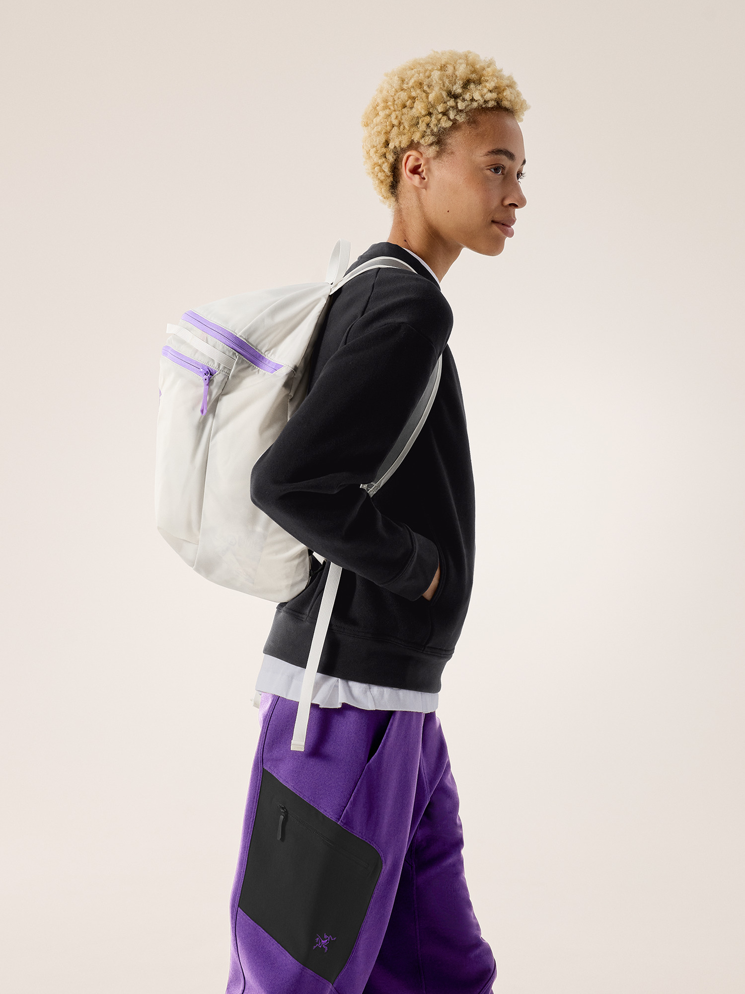 Heliad 15 Backpack Arctic Silk / Aster Side View