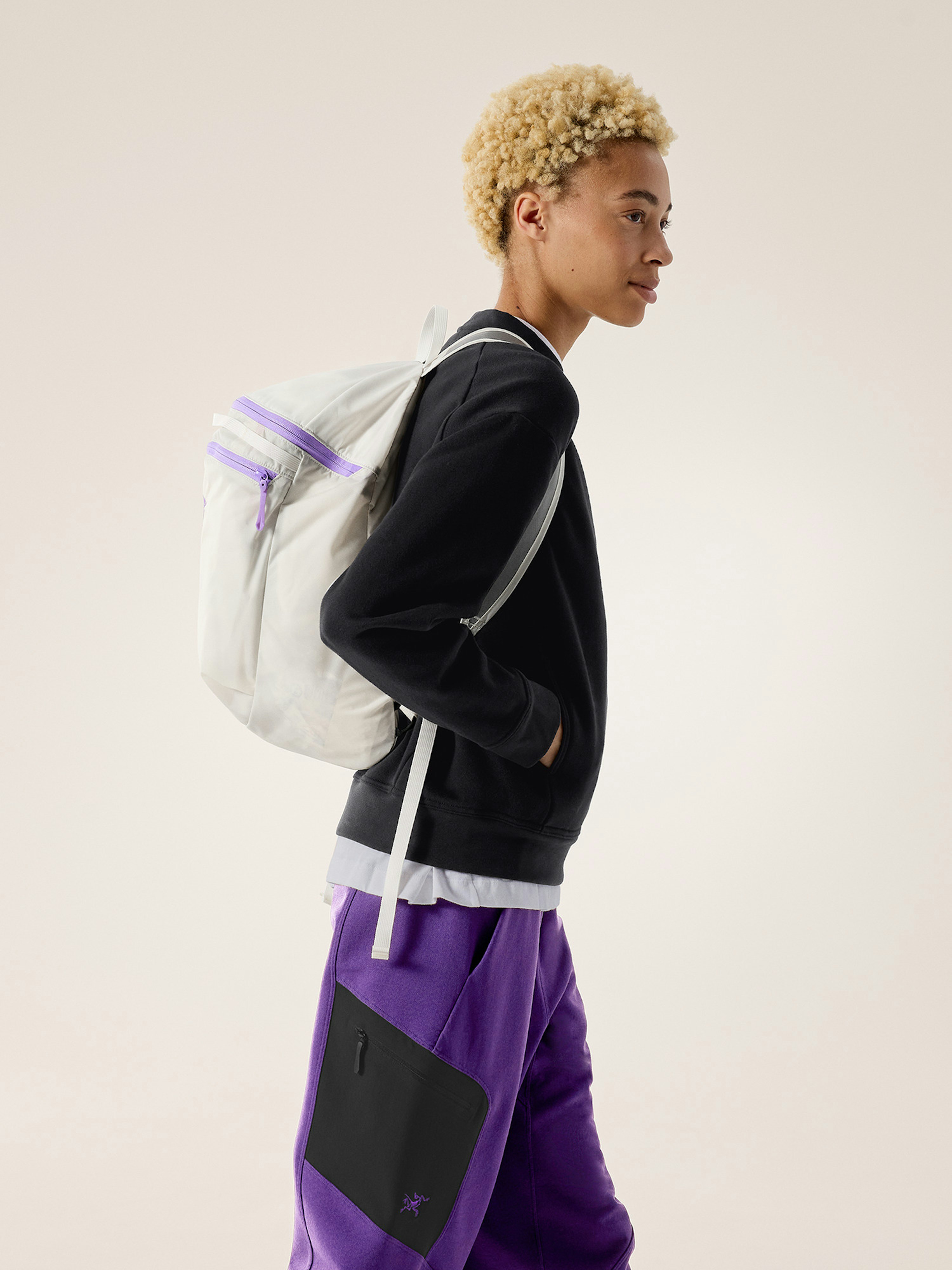 Heliad 15 Backpack Arctic Silk / Aster Side View