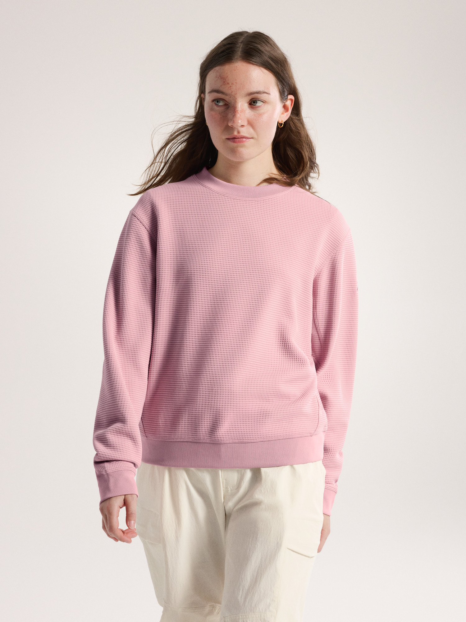 Olera Crew Neck Pullover Women's Bliss Front View