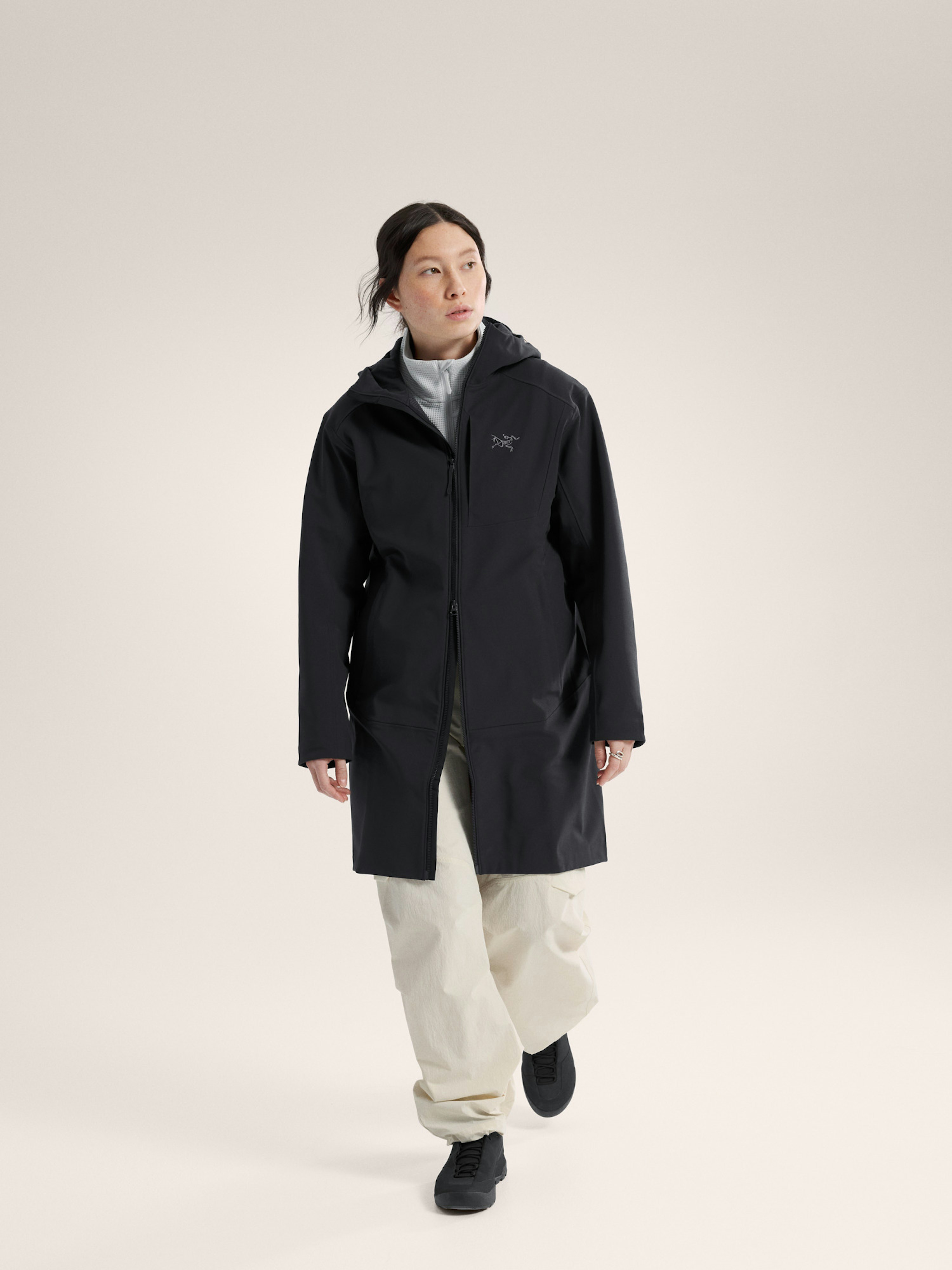 Gamma MX Coat Women's Black Full Body
