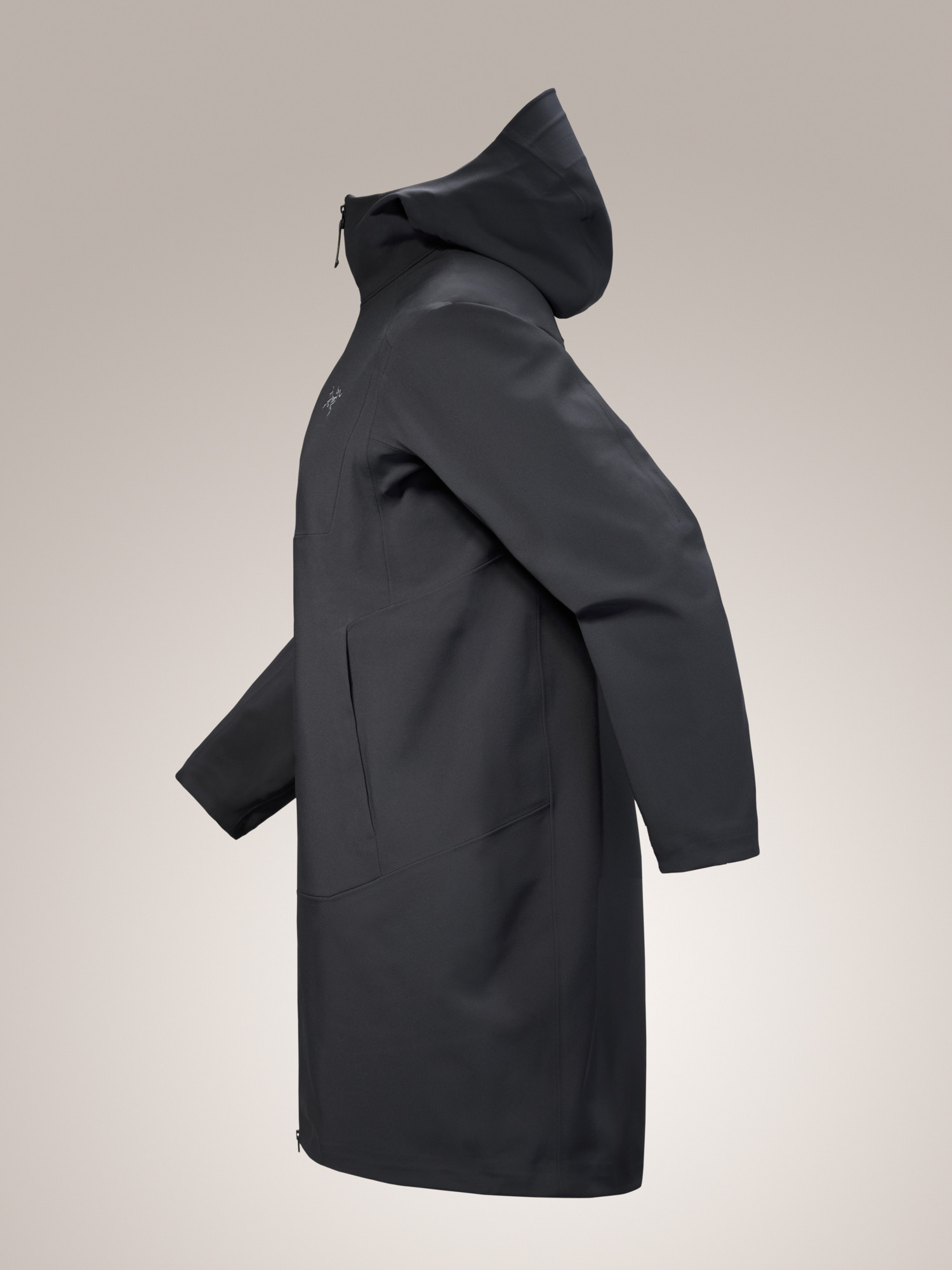 Gamma MX Coat Women's Black Profile