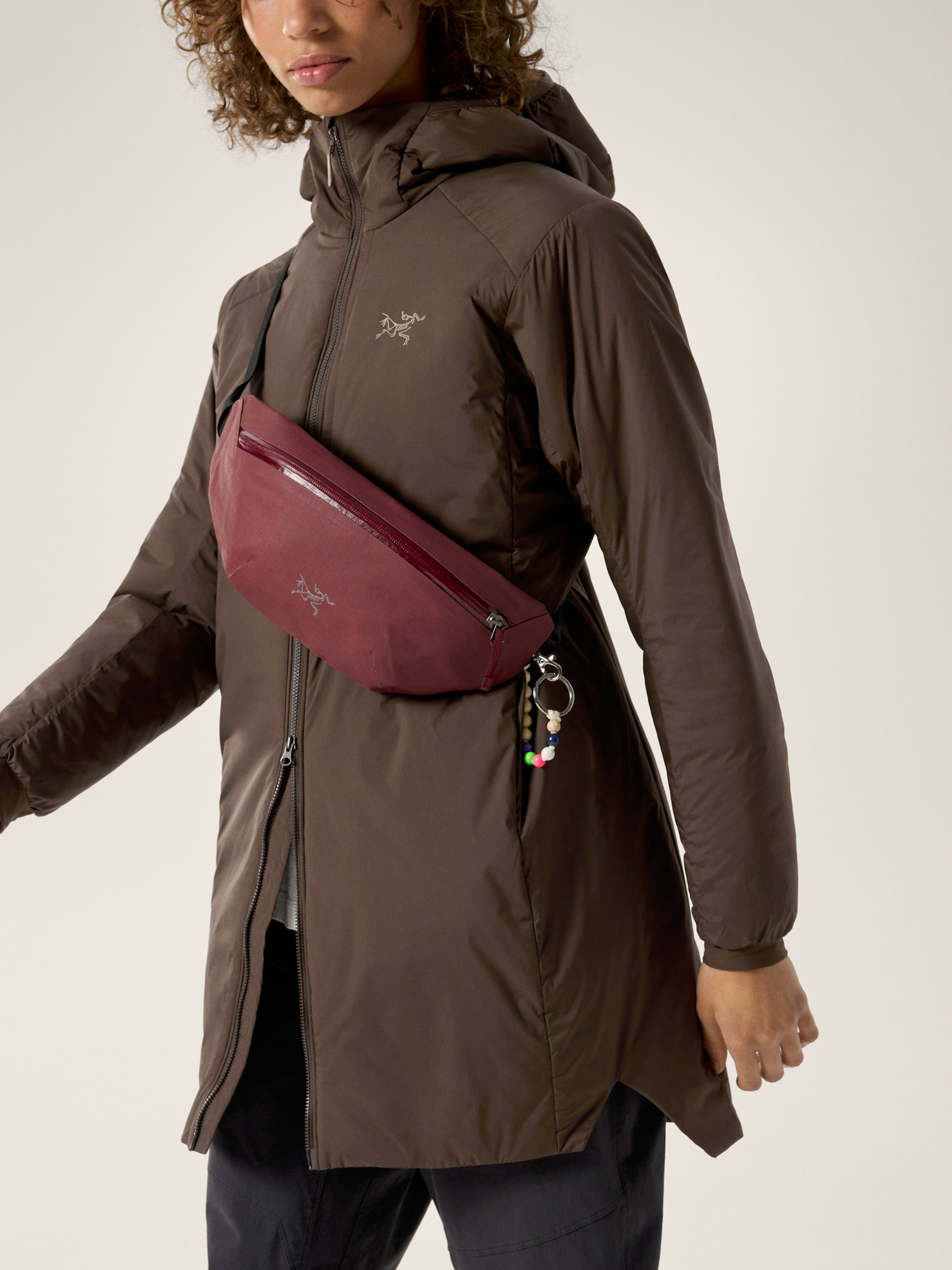 Atom Long Coat Women's Carob Hover
