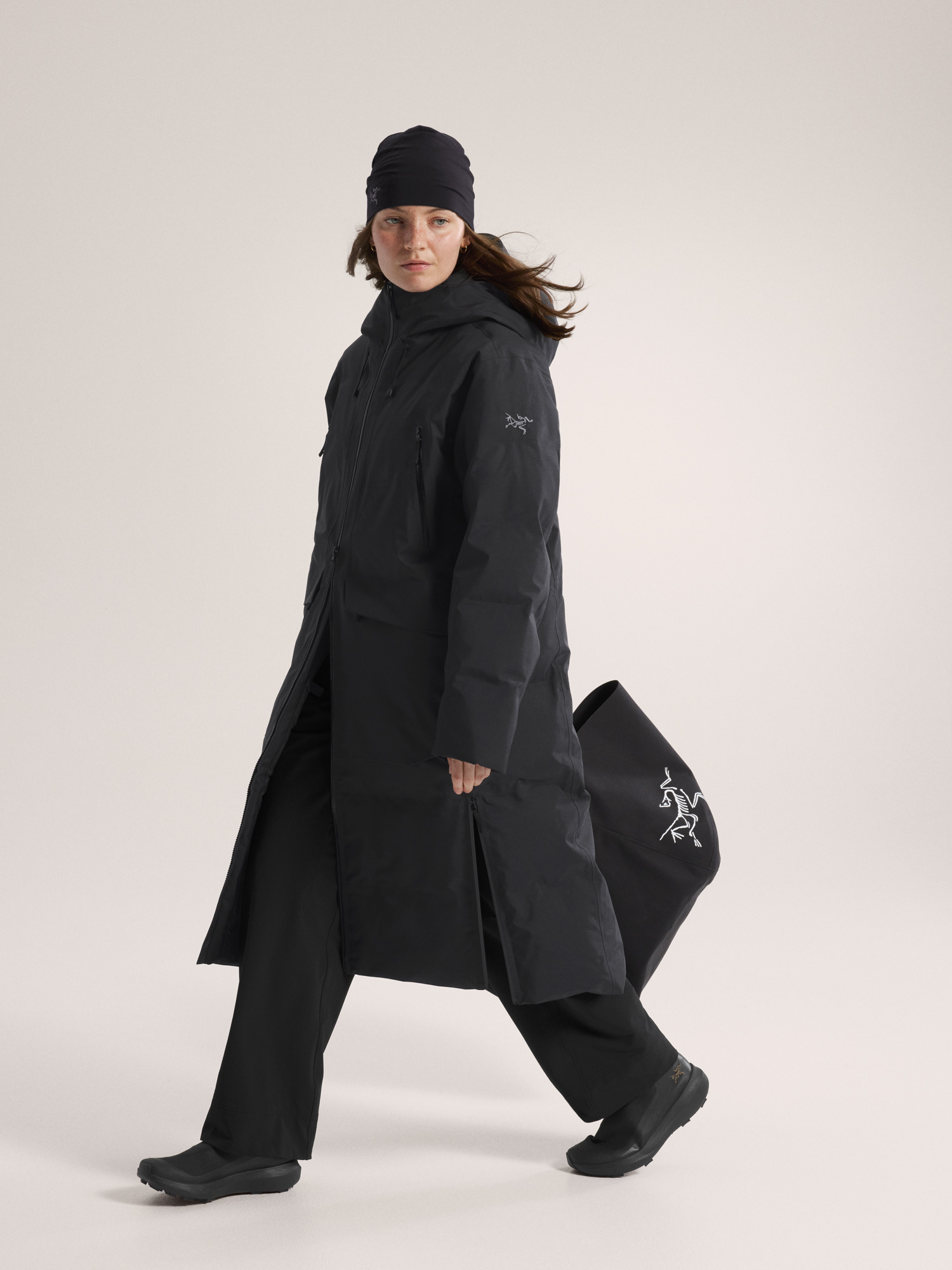 Liatris Down Parka Women's Black Full Body