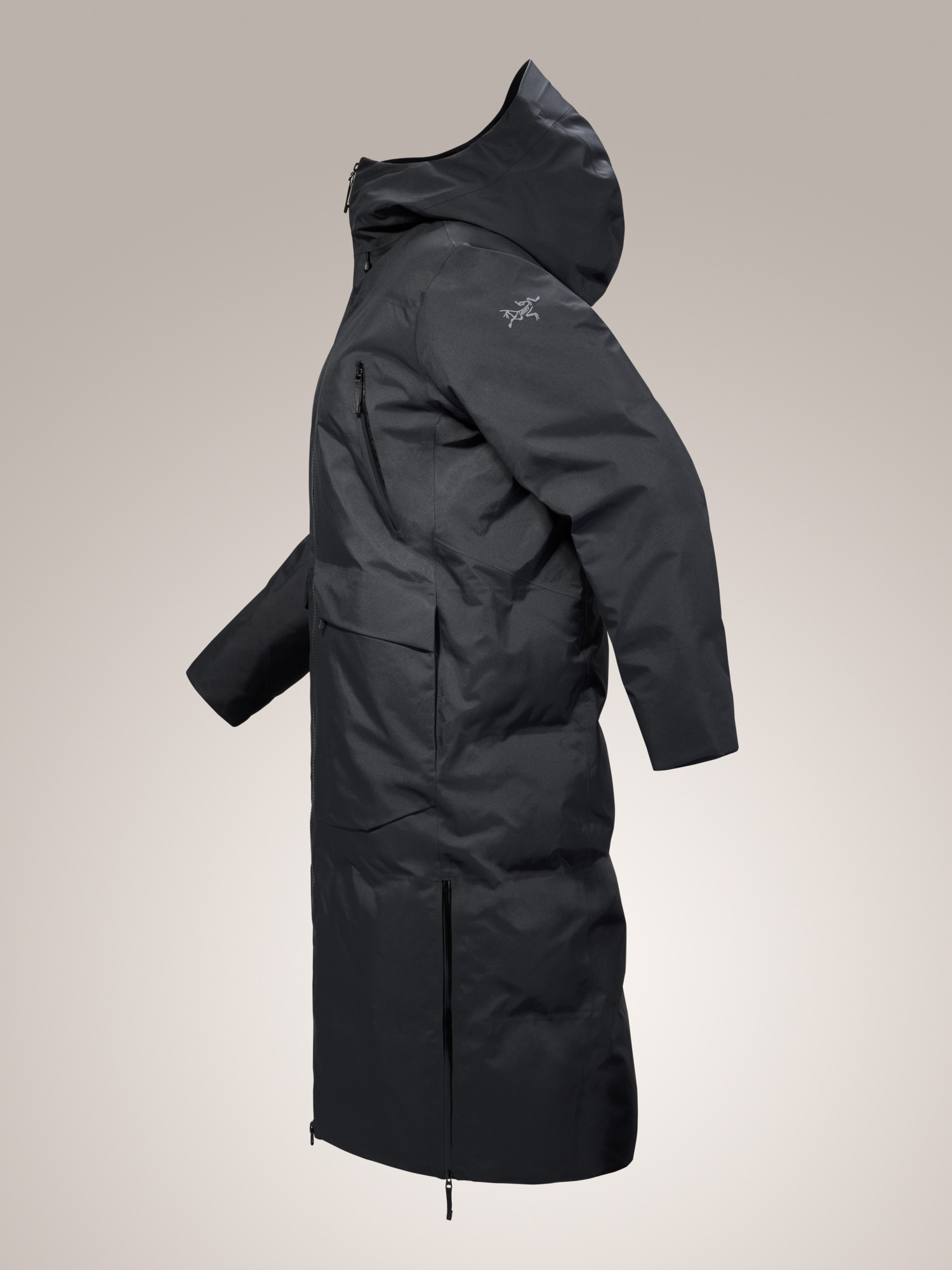 Liatris Down Parka Women's Black Profile