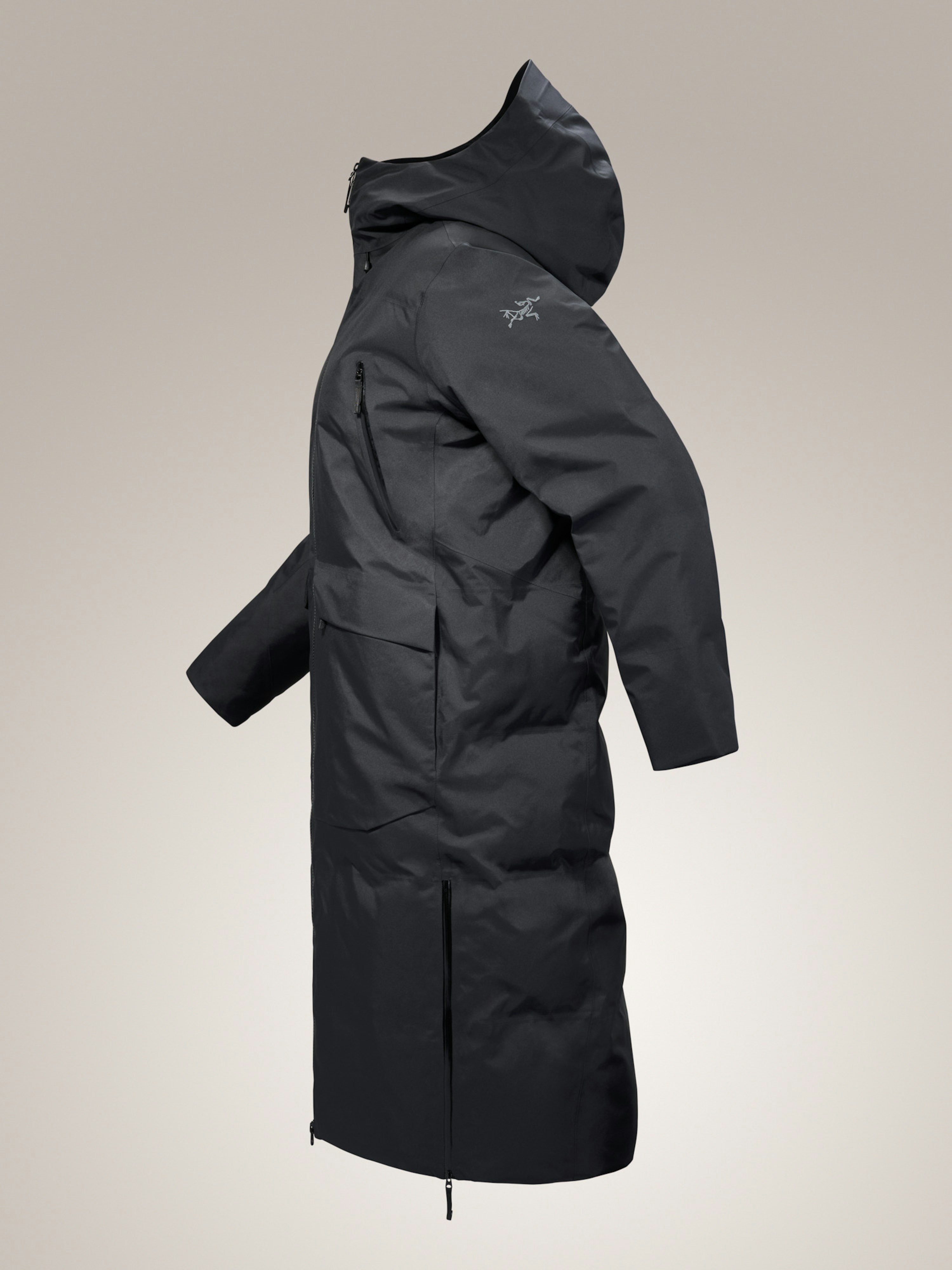 Liatris Down Parka Women's Black Profile