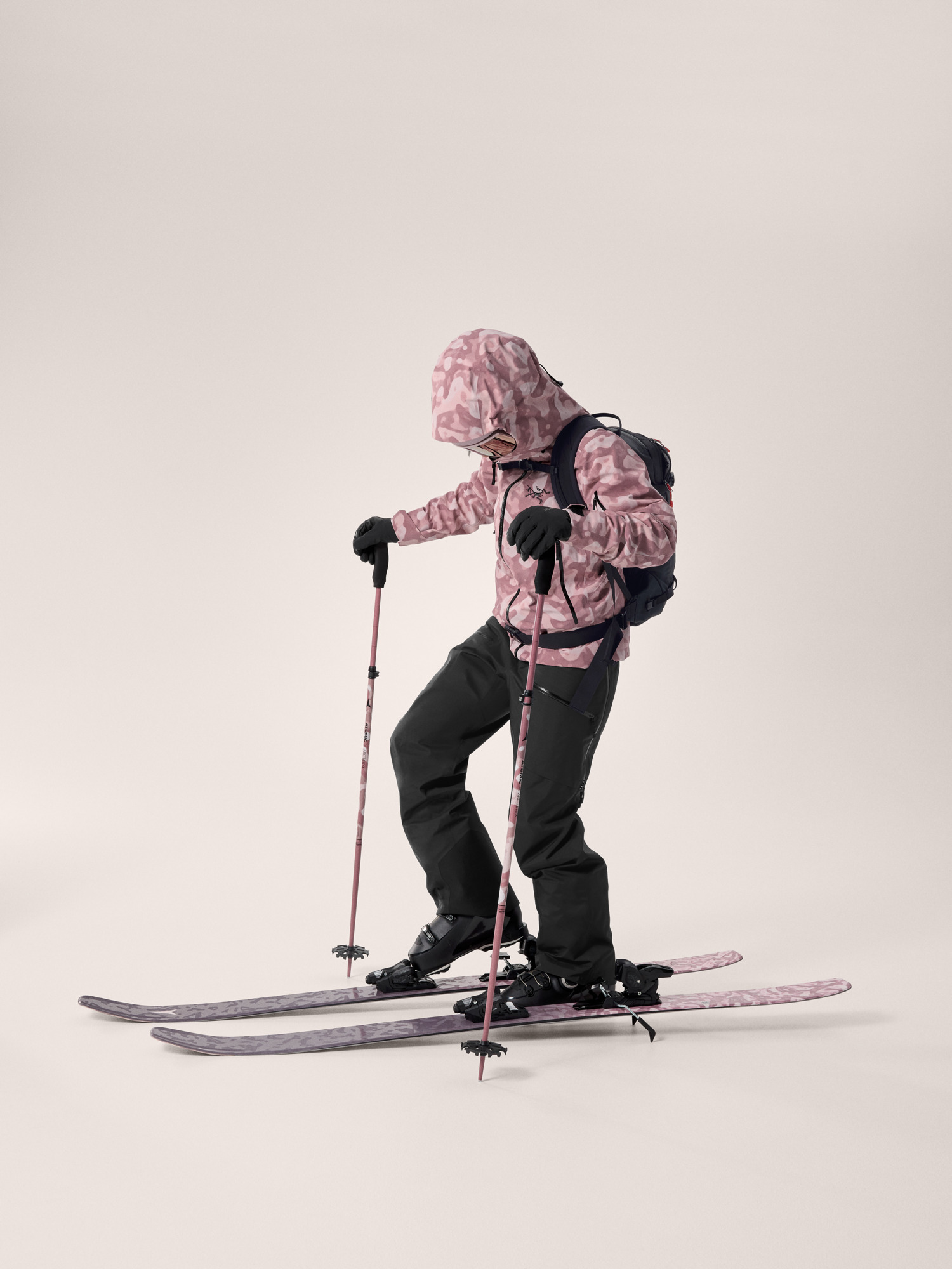 Sentinel Jacket Print Women's Bliss Grottoflage Detail 1