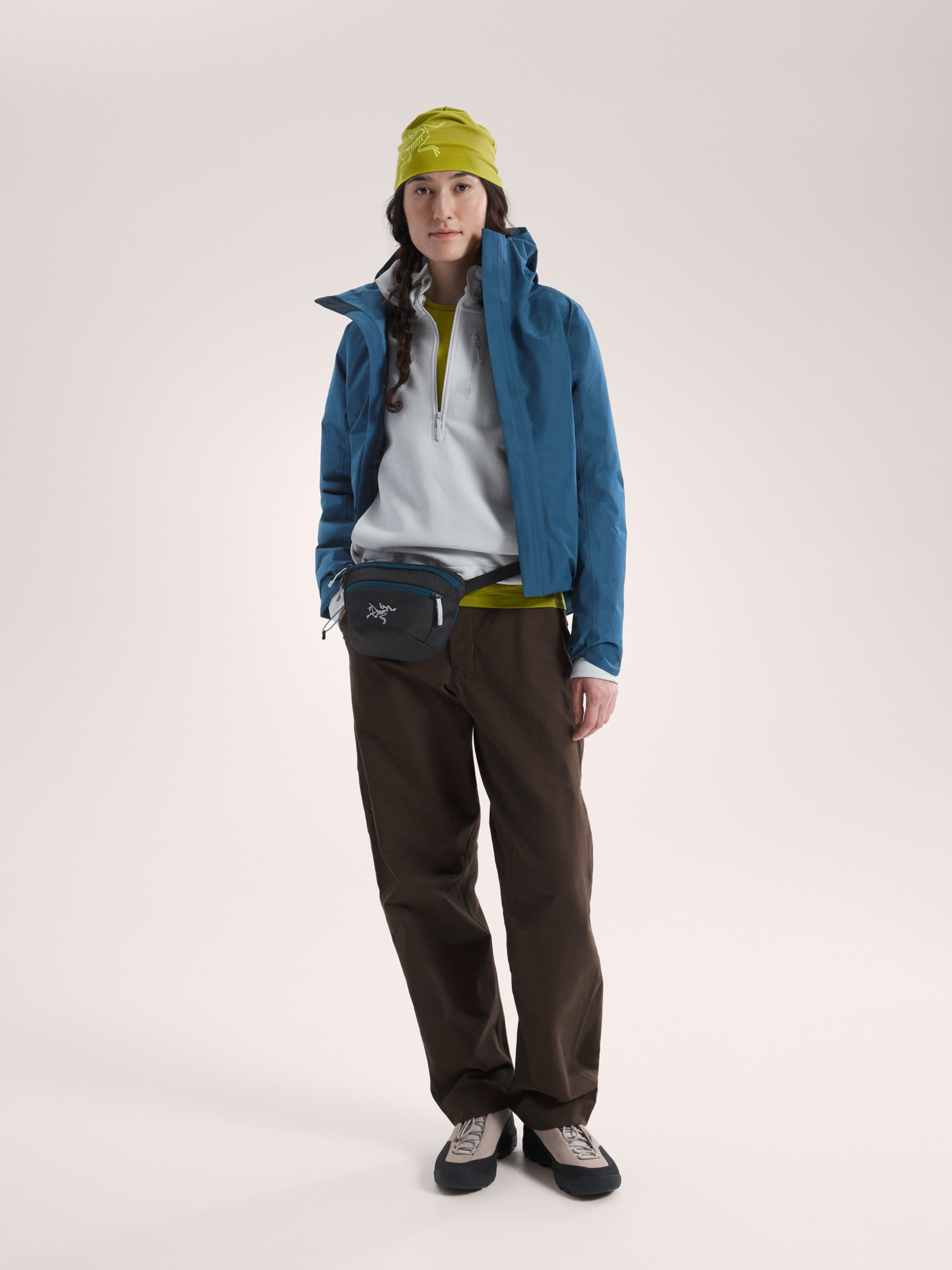 Solano Down Hoody Women's Nightscape Full Body