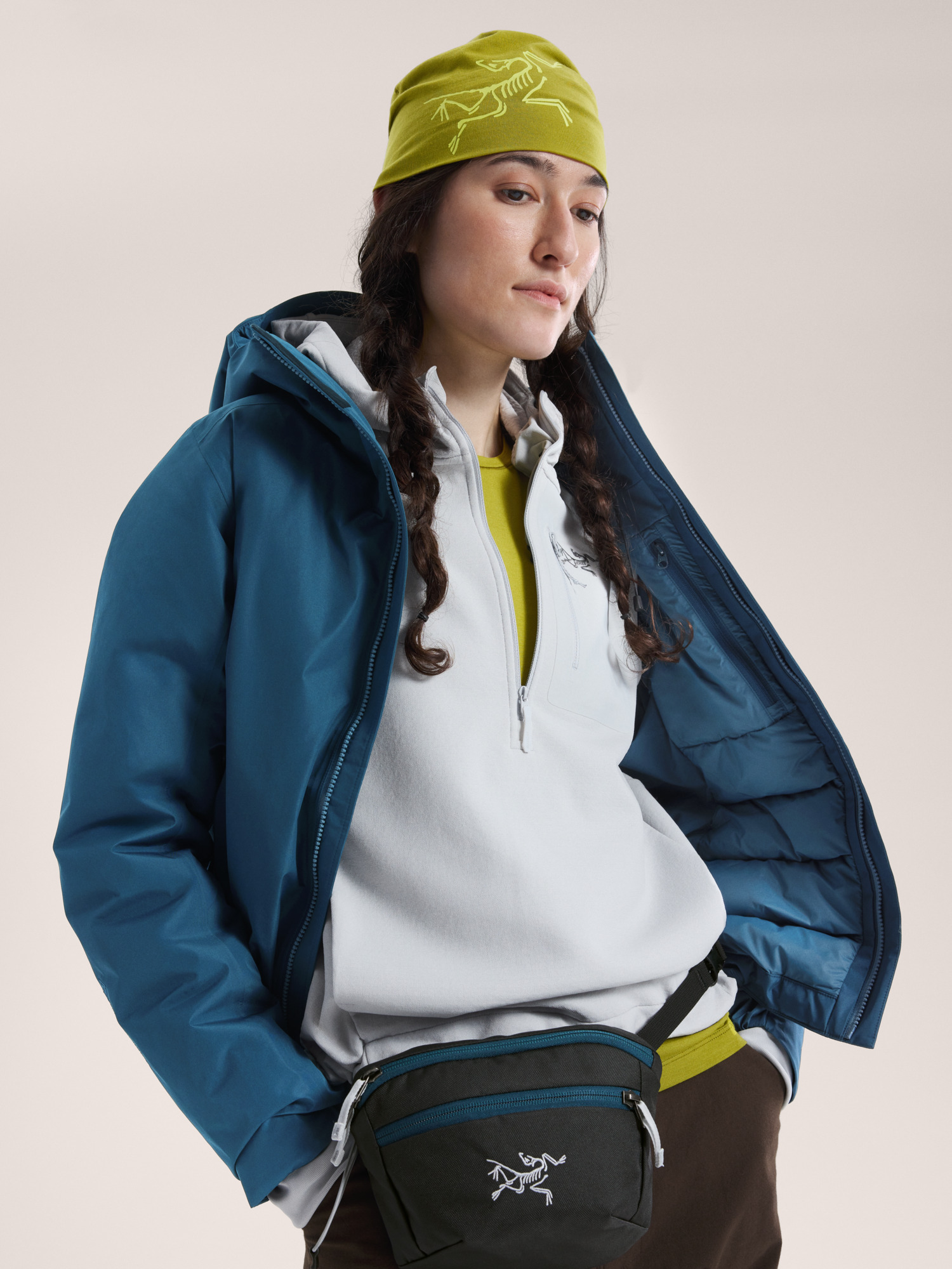 Solano Down Hoody Women's Nightscape Hover