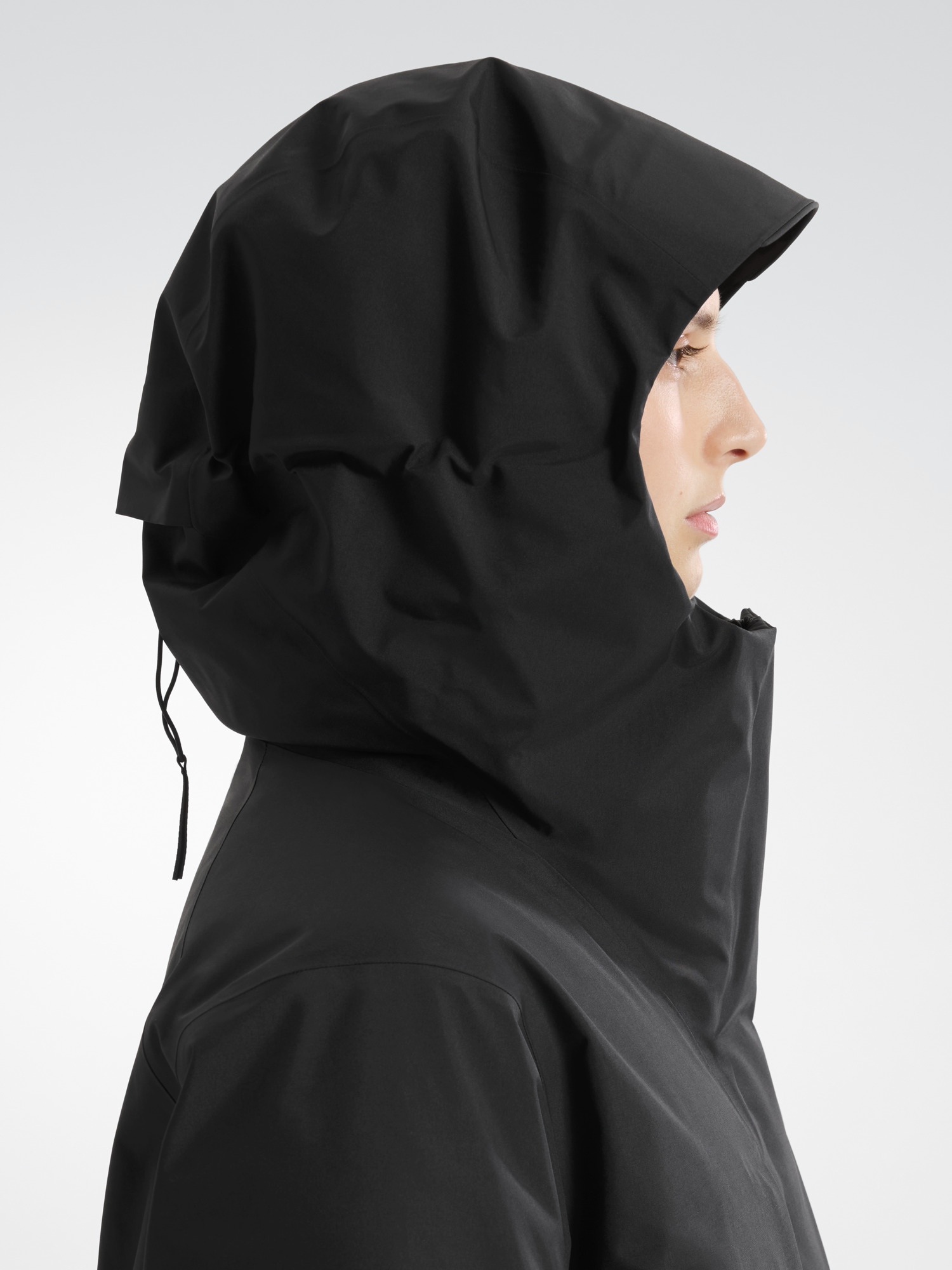 Ifora Down Parka Women's Black Detail 3