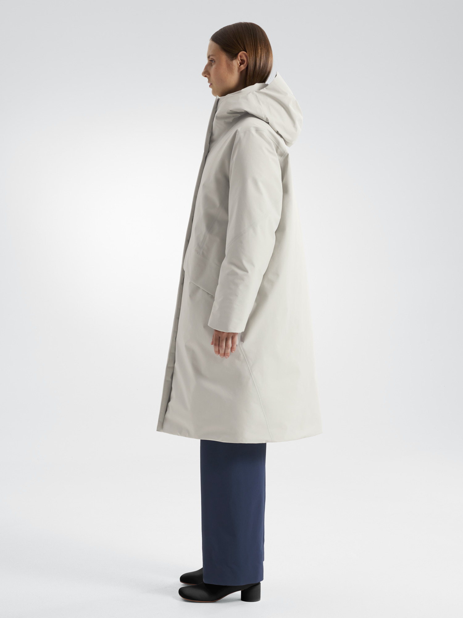 Ifora Down Parka Women's Dark Cocoon Side View