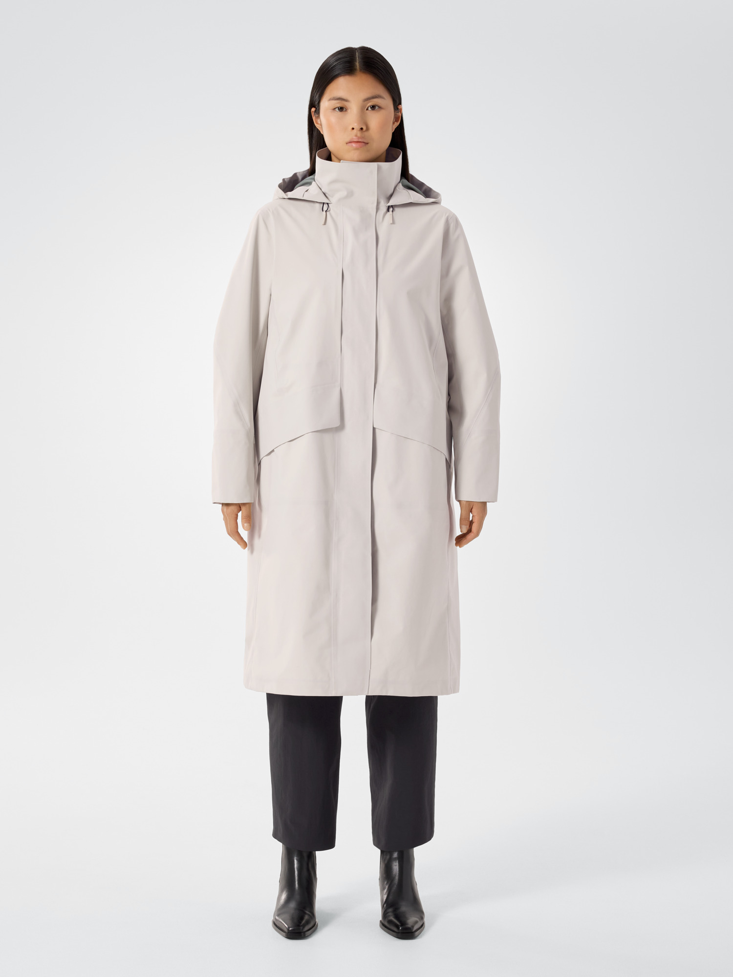 Ifora Coat Women's Dark Cocoon Front View