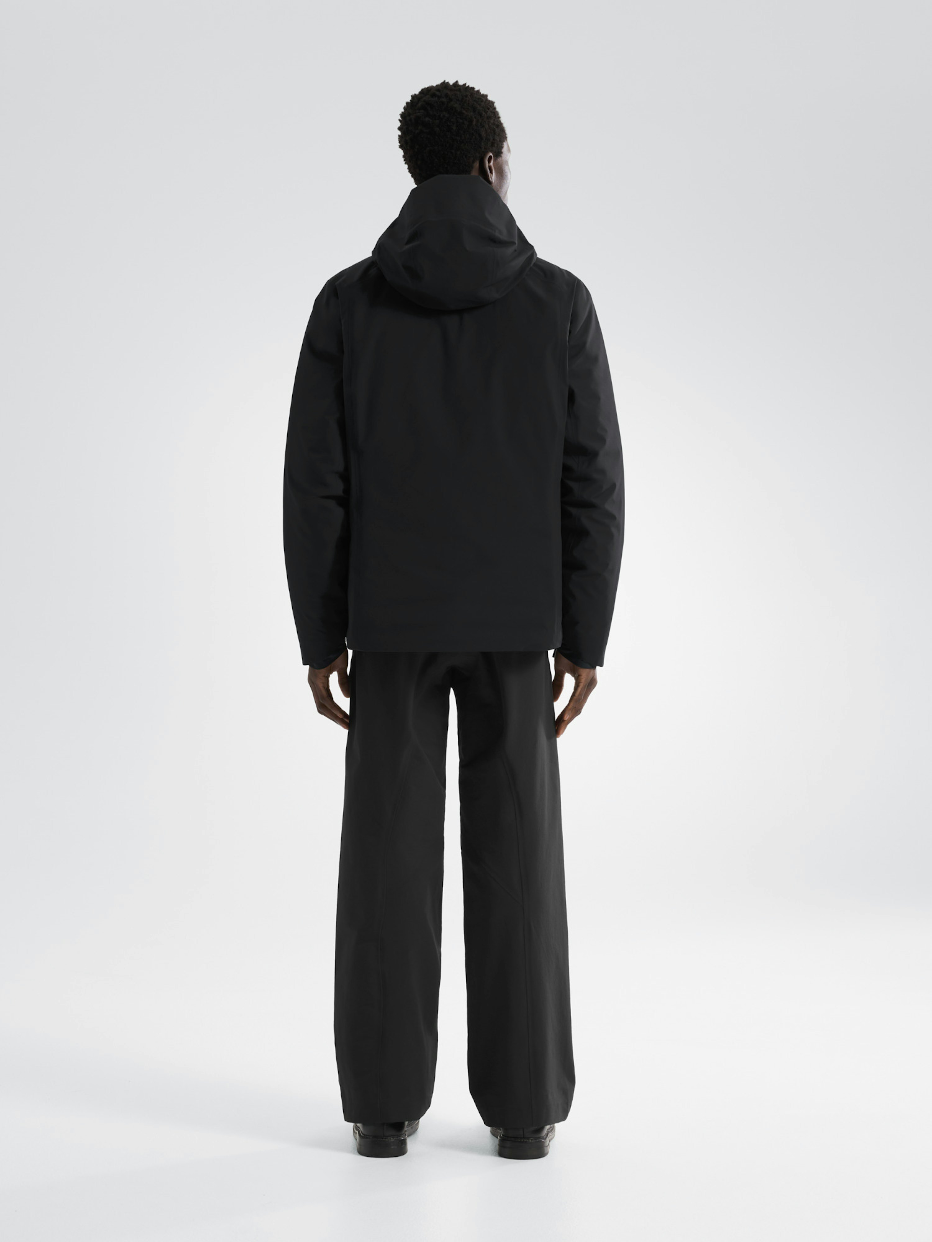 Altus Down Jacket Black Back View