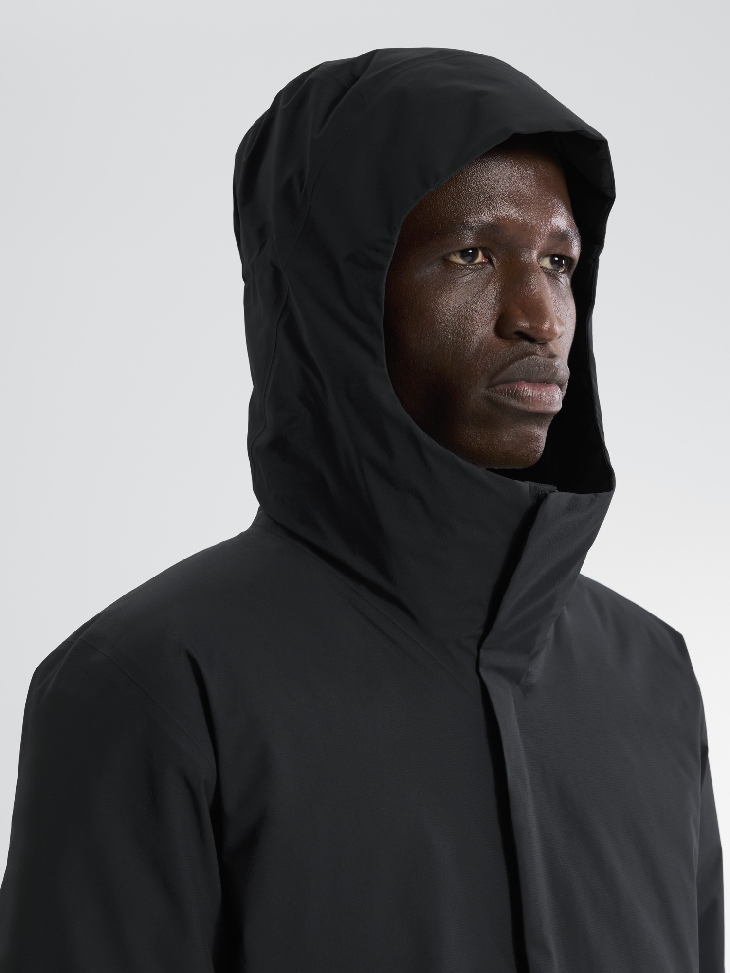 Altus Down Jacket Black Detail 2