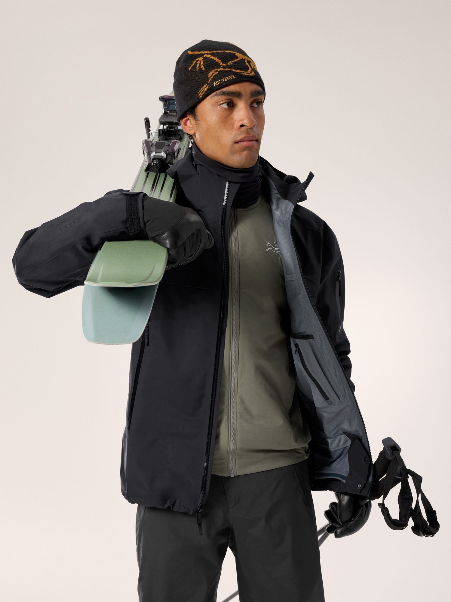 Macai Shell Jacket Black Hover