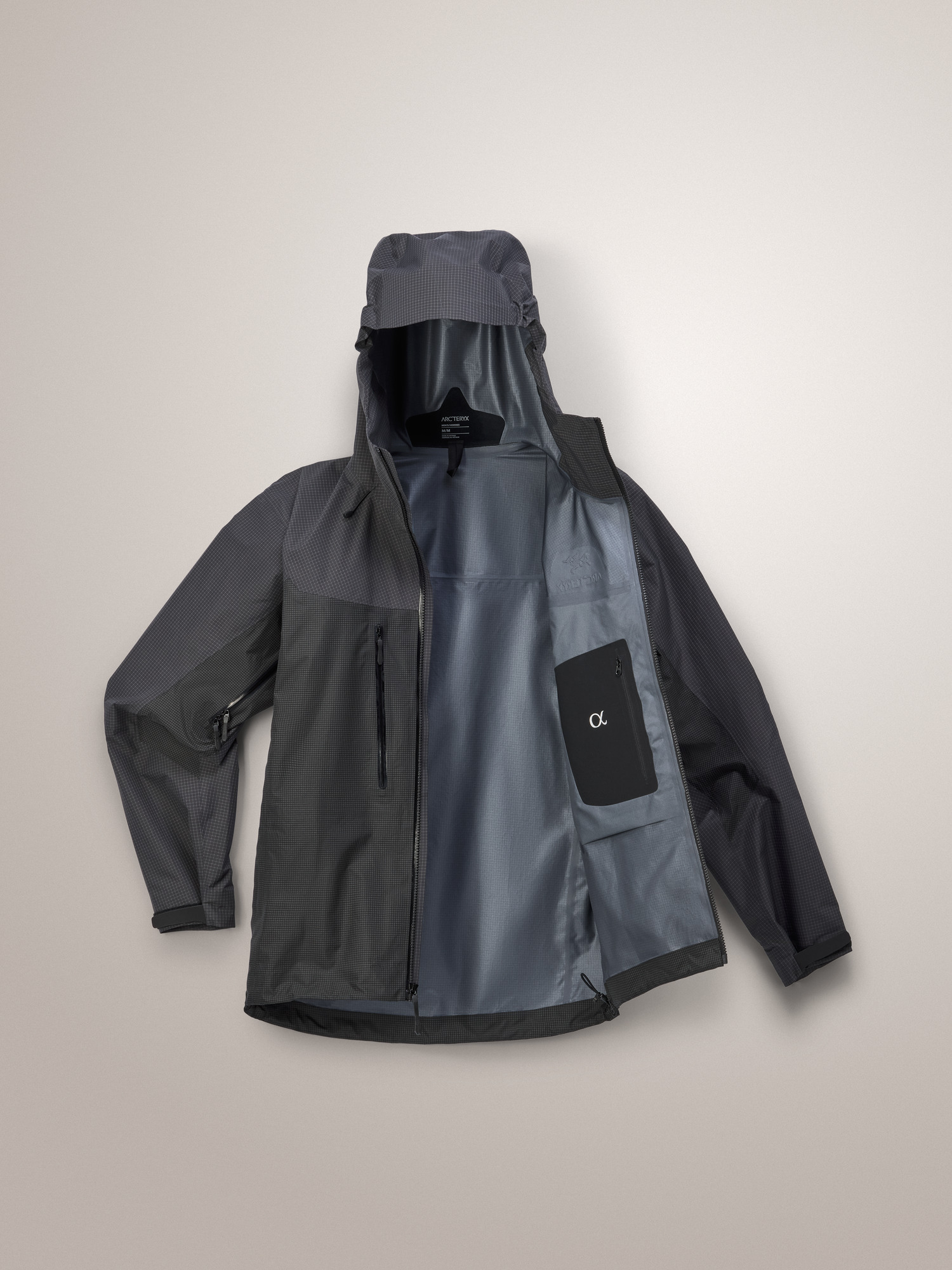 Alpha Jacket Graphite/Black Flat