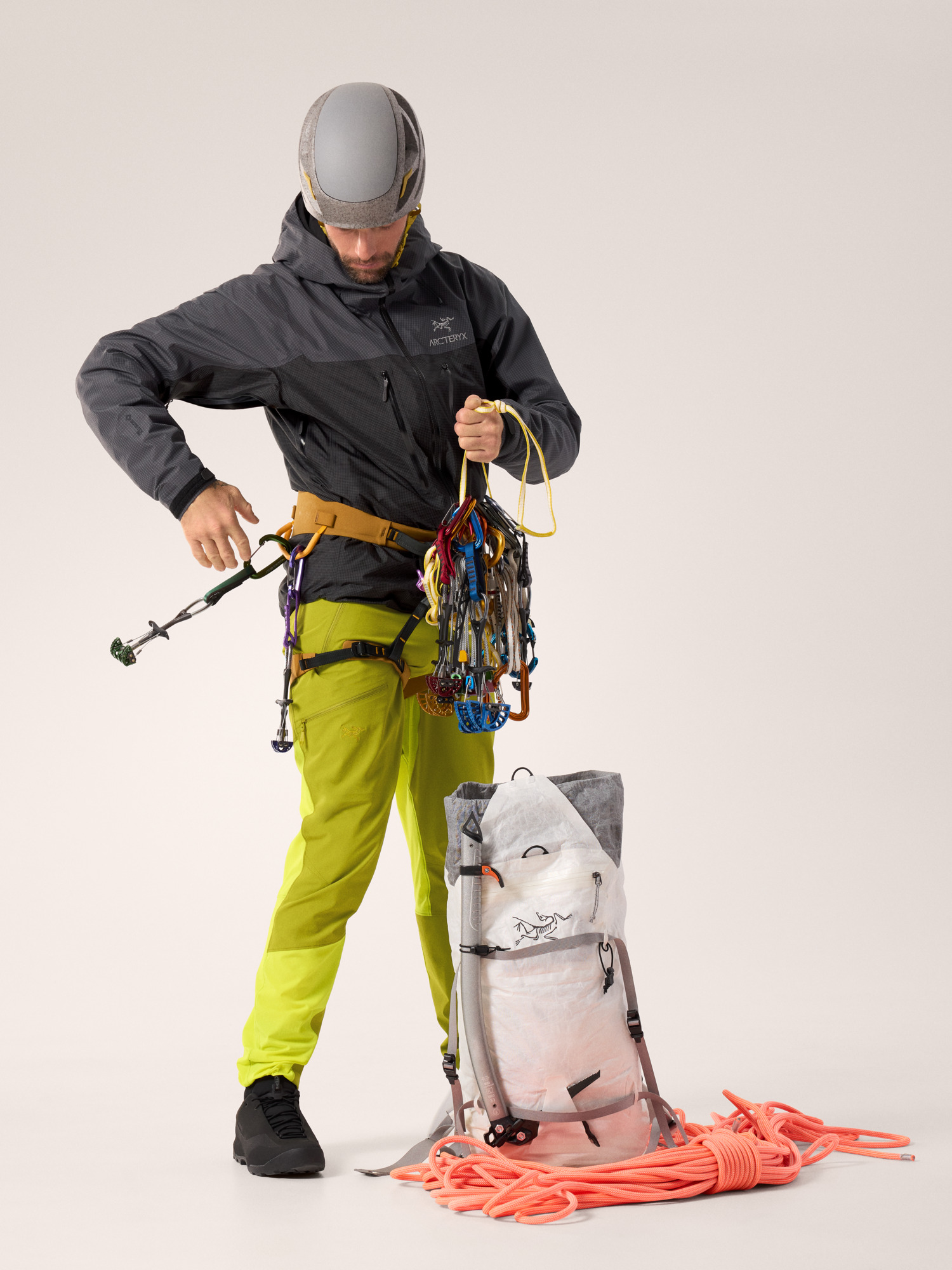 Alpha Jacket Graphite/Black Full Body