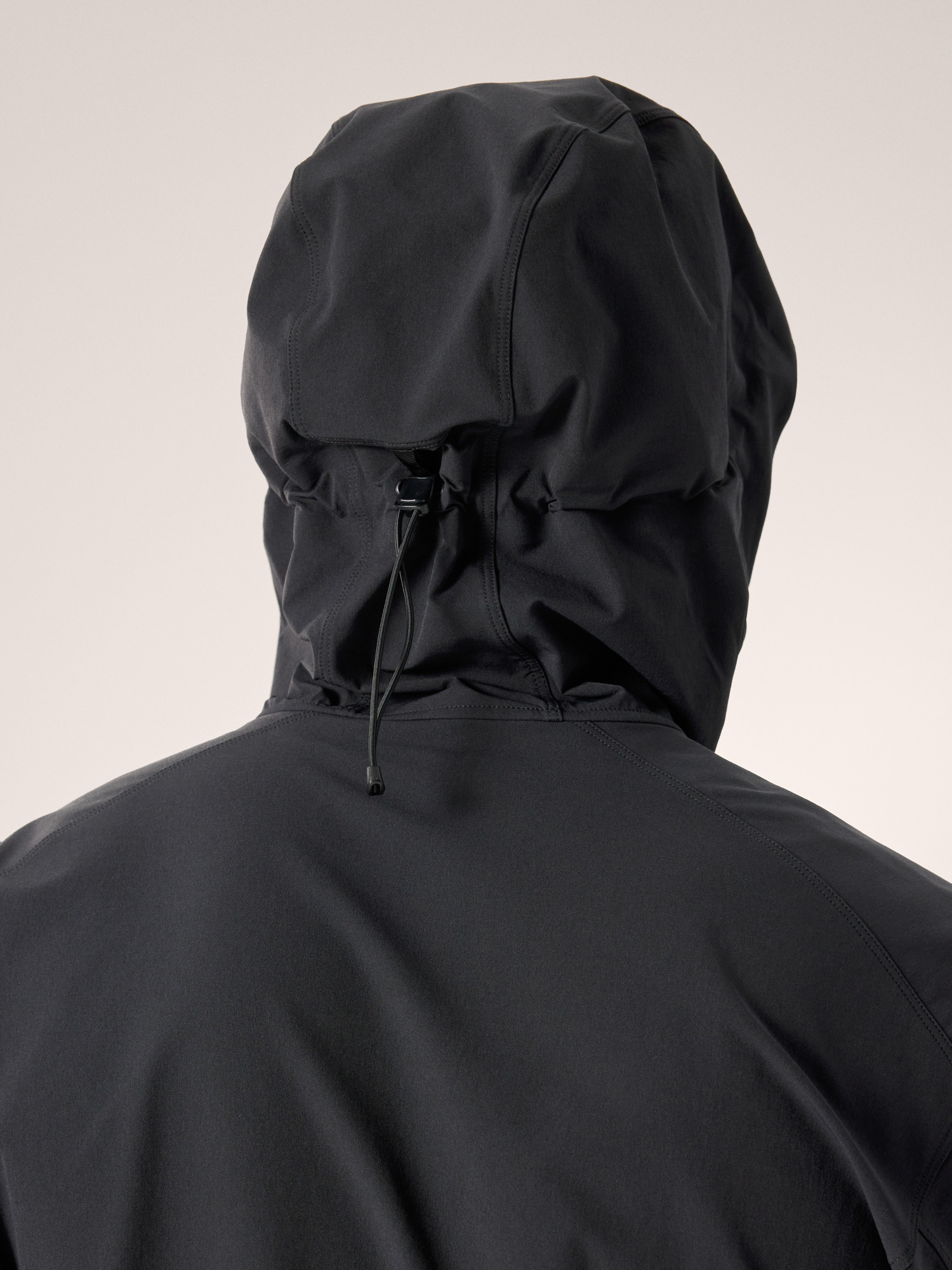 Gamma Hoody Black Detail 1