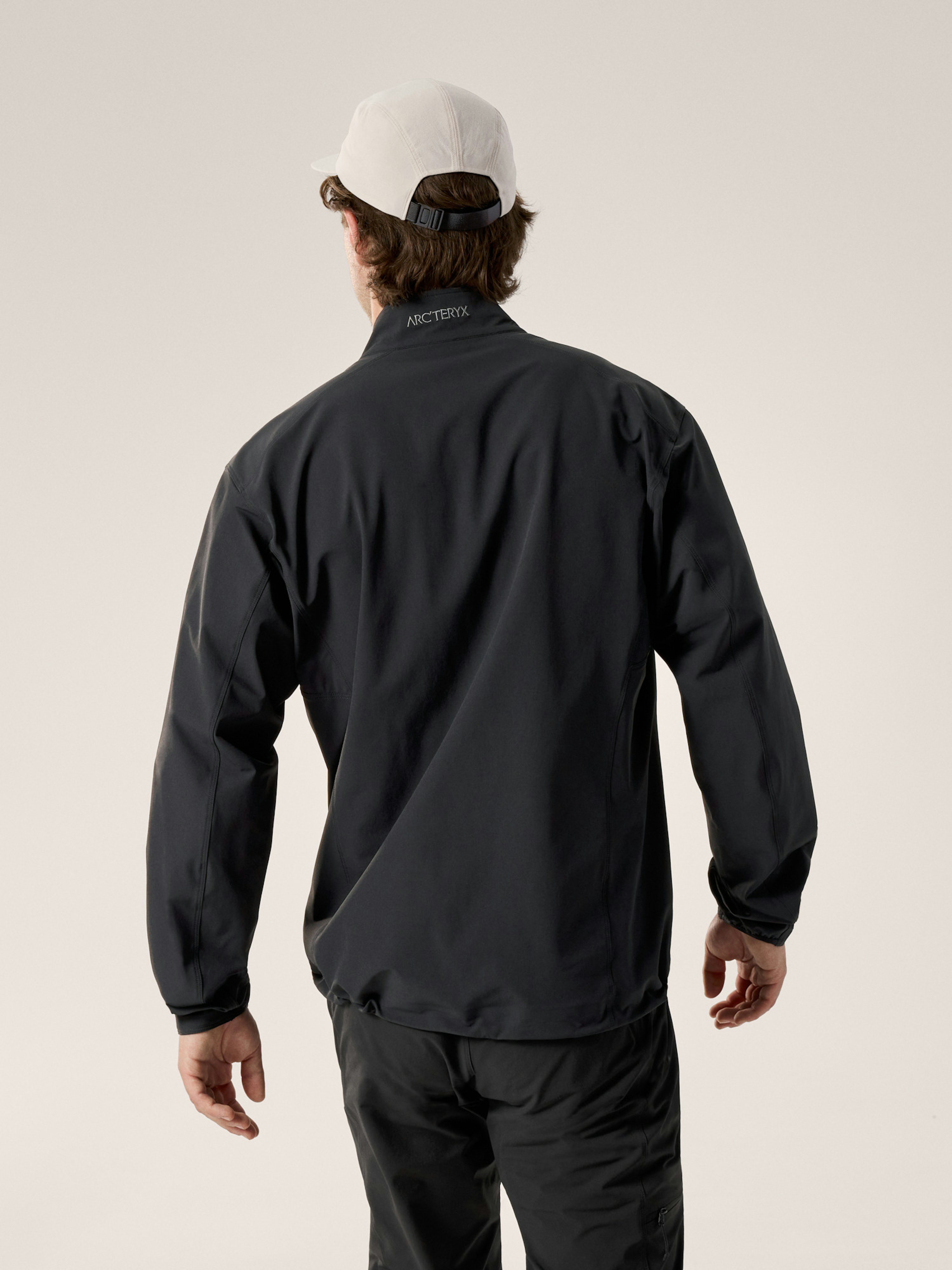Gamma Jacket Black Back View