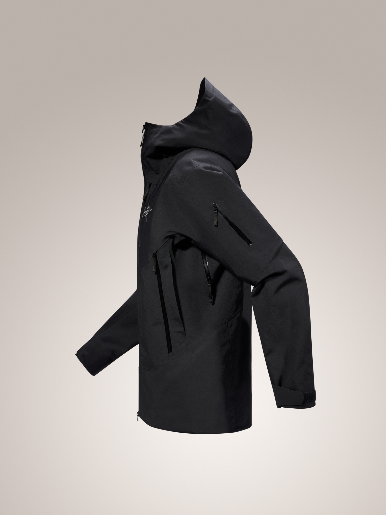 Sabre SV Jacket Black Profile