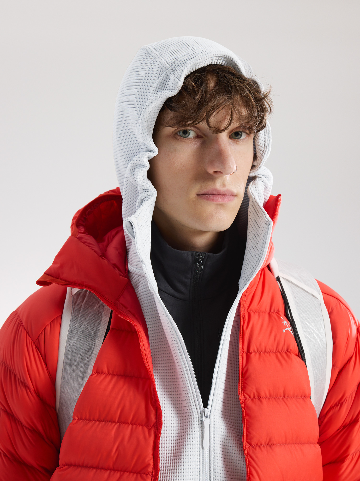 Olera Full Zip Hoody Solitude Detail 1