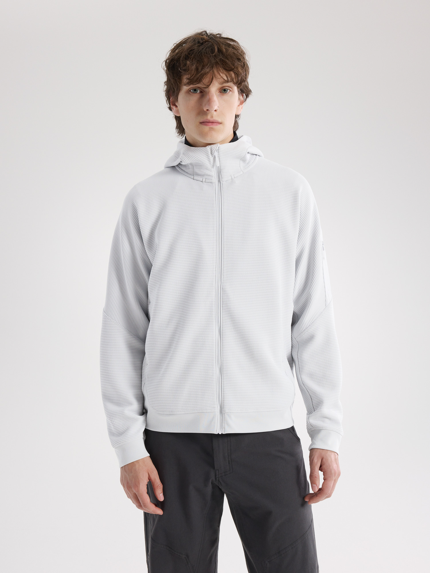 Olera Full Zip Hoody Solitude Front View