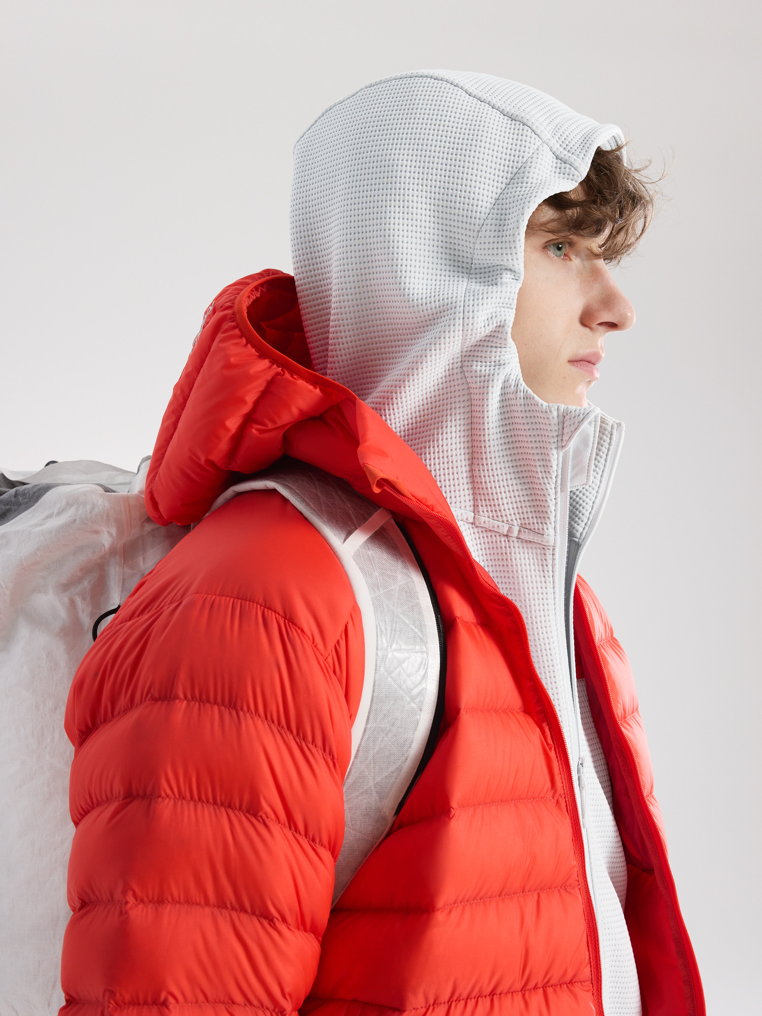 Olera Full Zip Hoody Solitude Hood