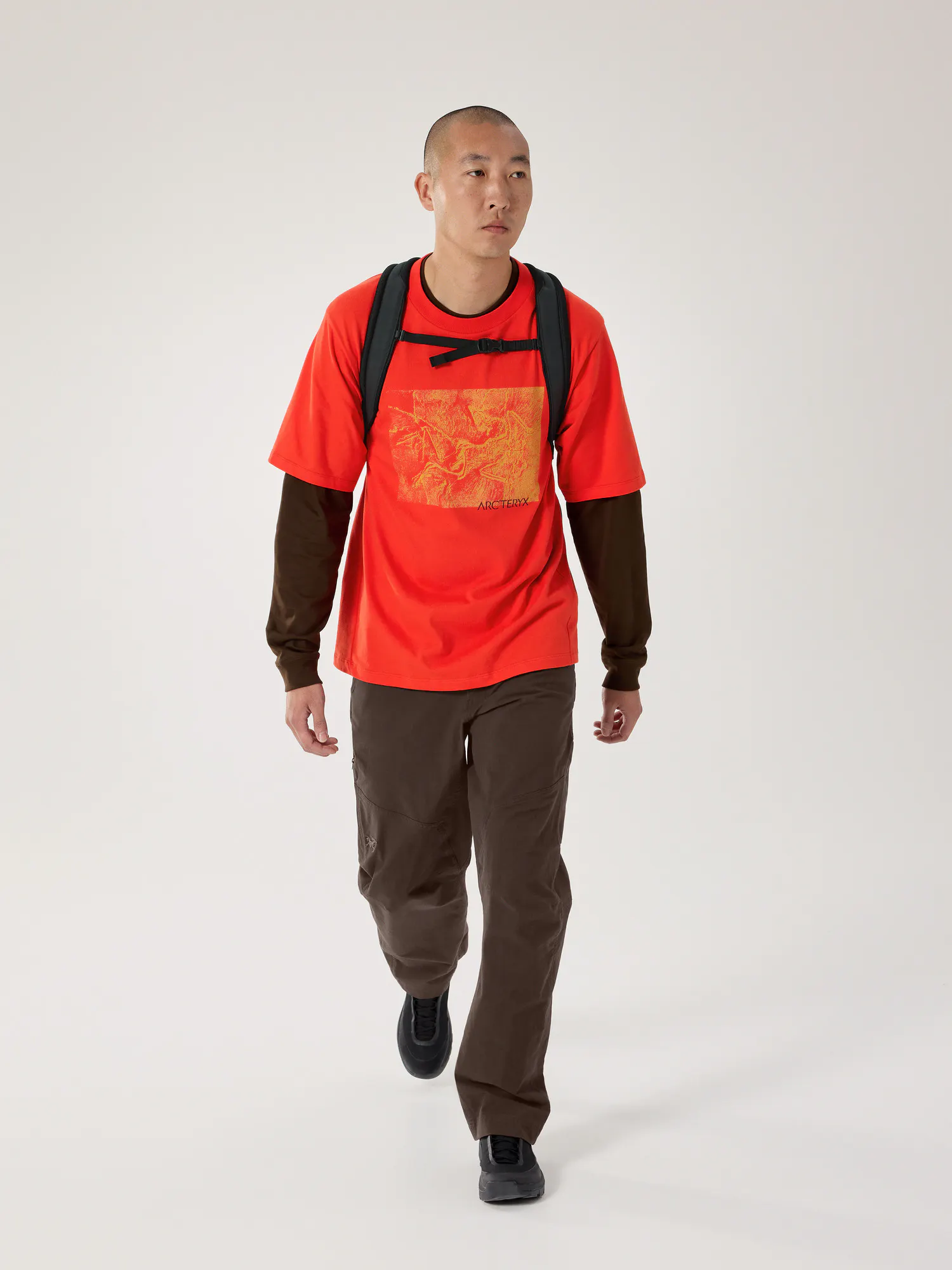 Kragg Cotton Lithographica Shirt SS Men's | Arc'teryx Outlet Kragg Cotton Lithographica Shirt SS Men's | Arc'teryx Outlet