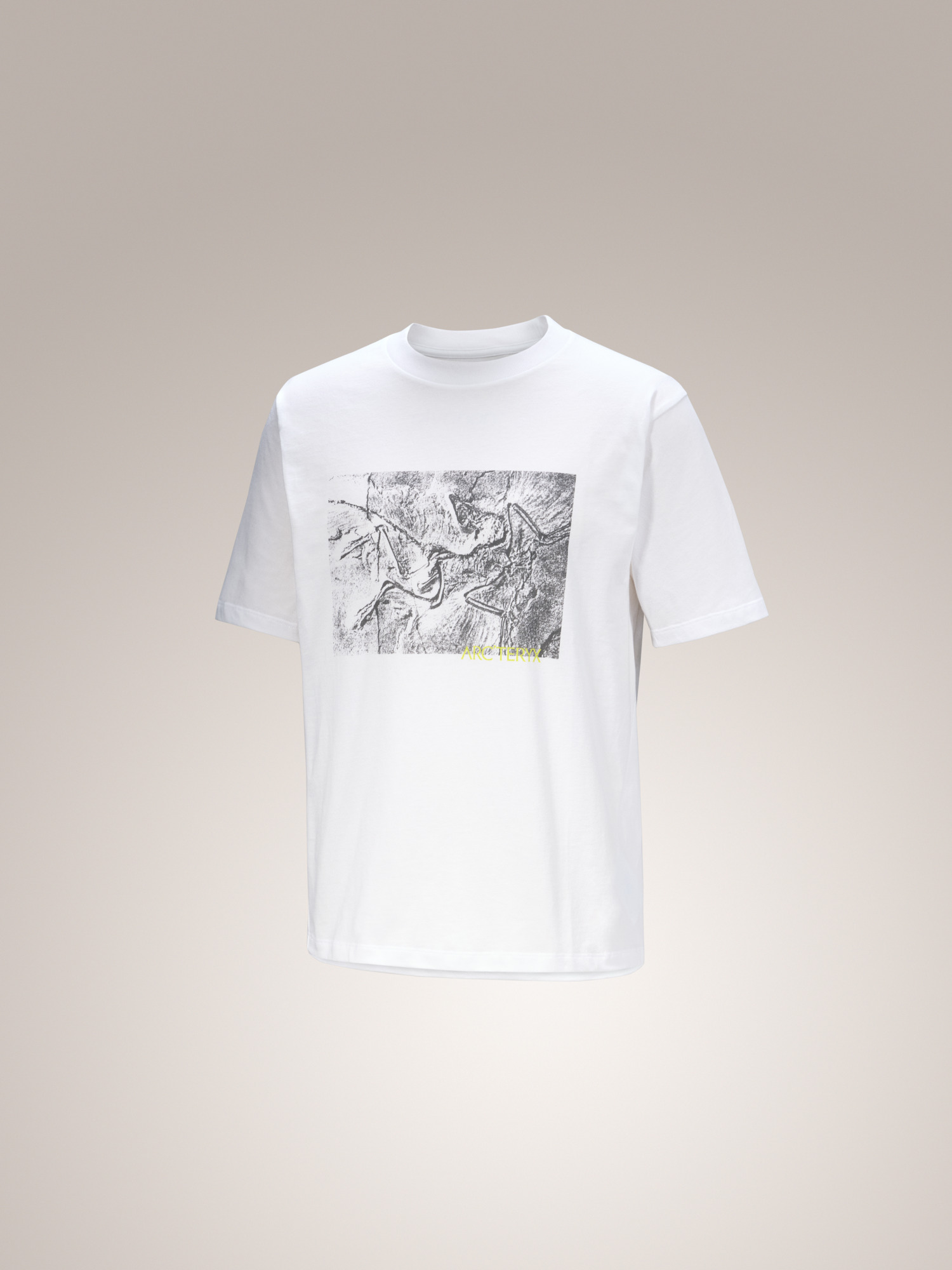 Kragg Cotton Lithographica Shirt SS White Light 