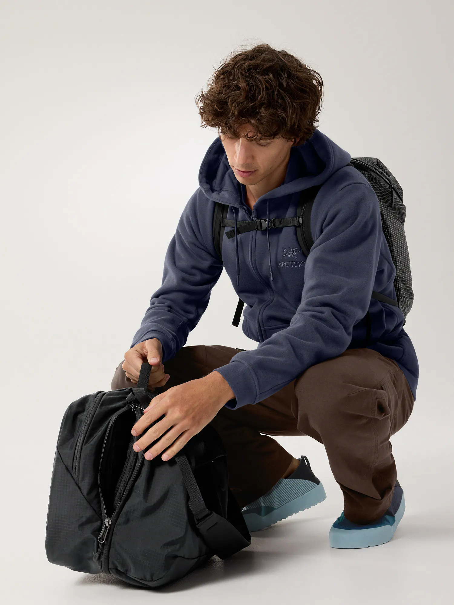 Emblem Fleece Full Zip Hoody Men's | Arc'teryx United States