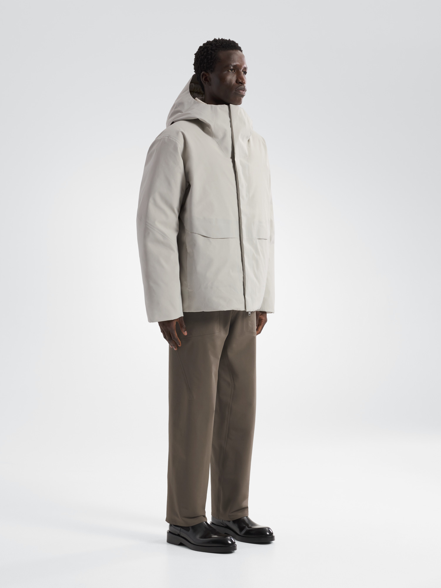 Sorin Down Jacket Dark Cocoon 3 4 Front View